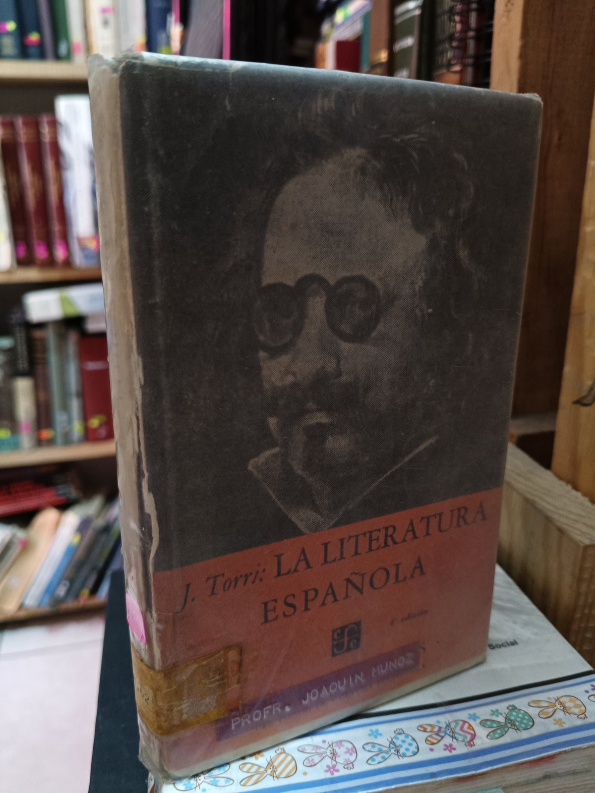 J. TORRI: LA LITERATURA ESPAÑOLA BREVIARIOS USADO SOCIOLOGIA LITERARIO 305