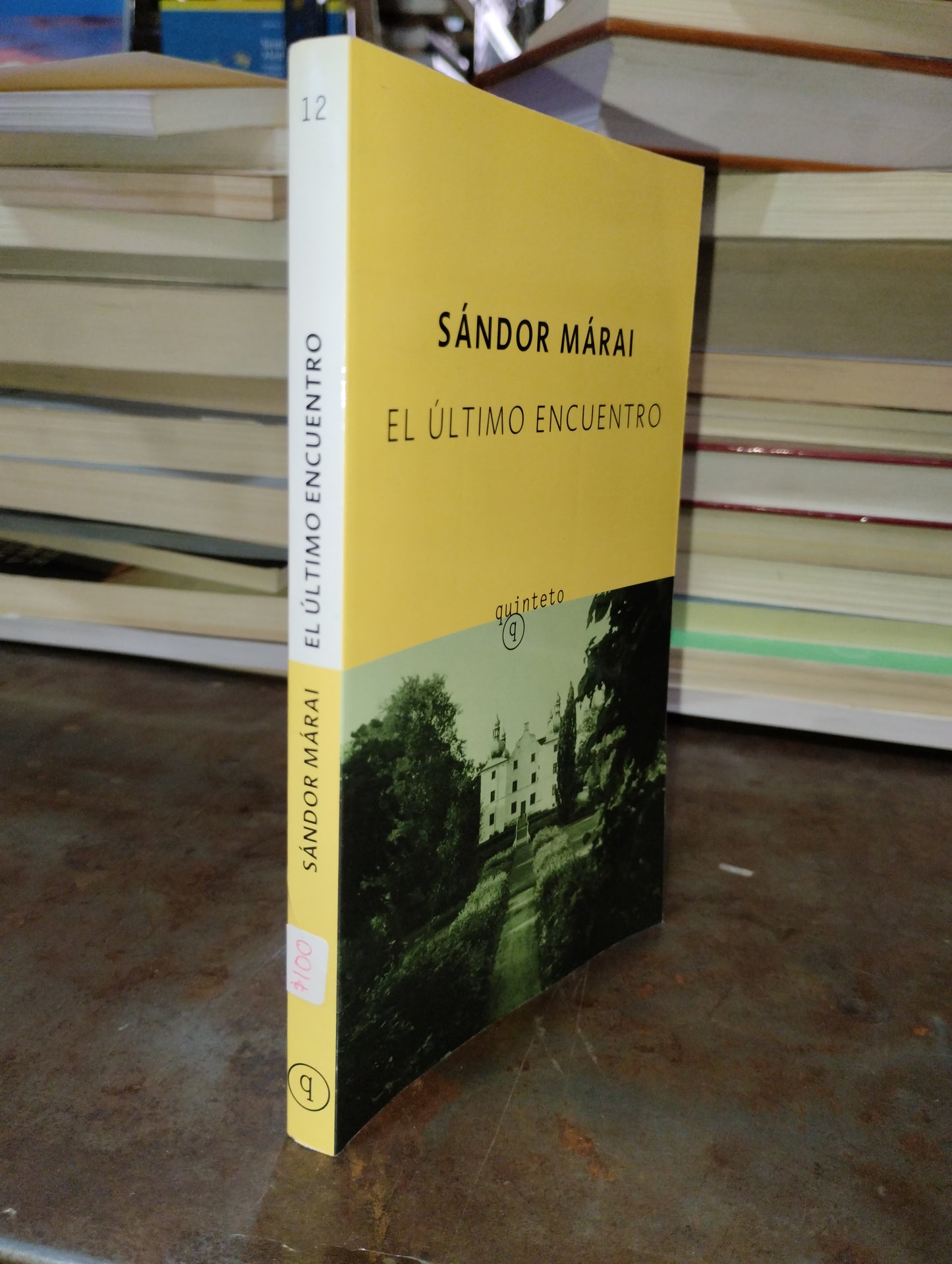 EL ULTIMO ENCUENTRO POR SANDOR MARAI USADO NOVELAS ALDAMA