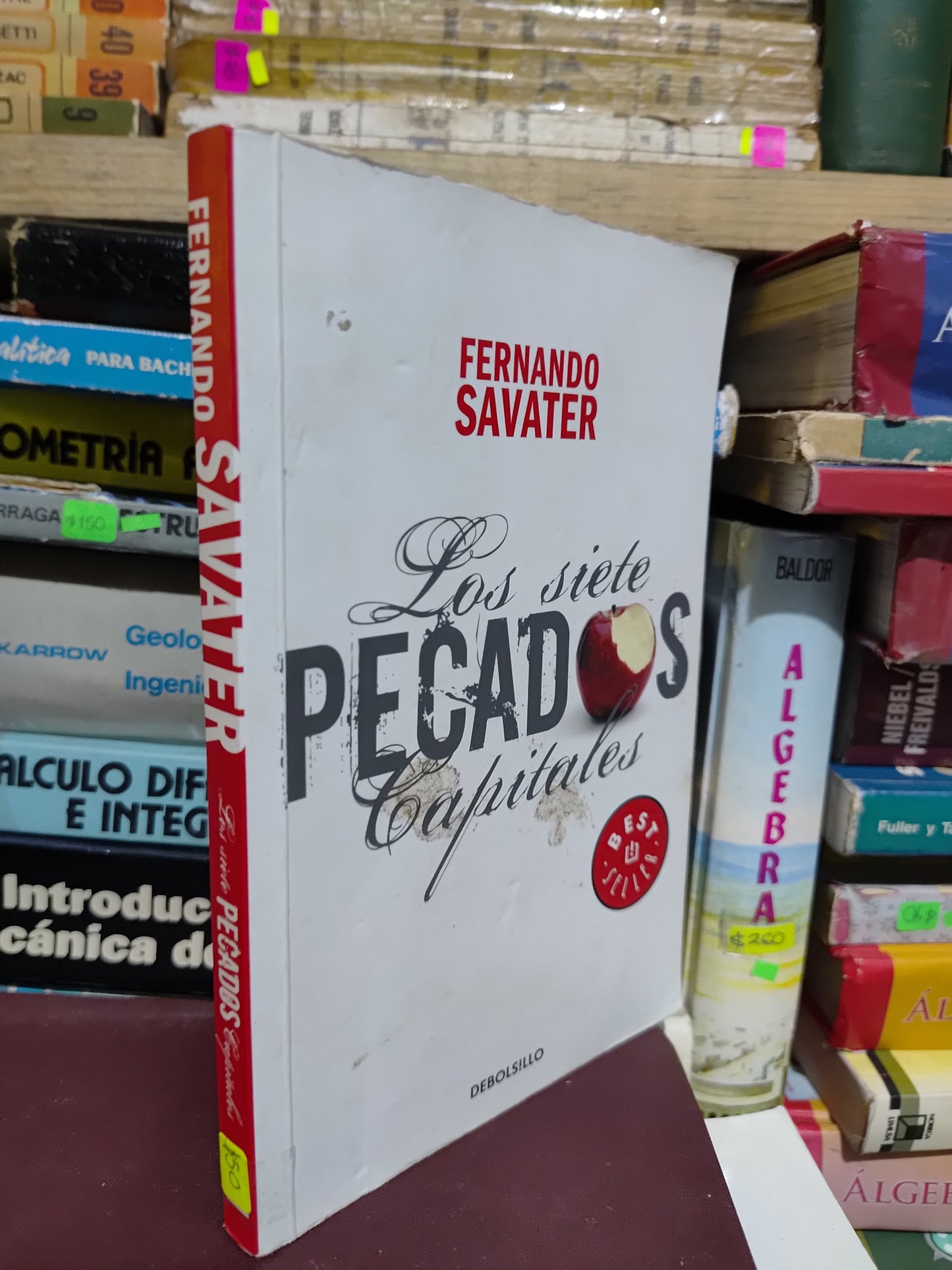 LOS SIETE PECADOS CAPITALES POR FERNANDO SAVATER USADO NOVELAS JUAREZ 507