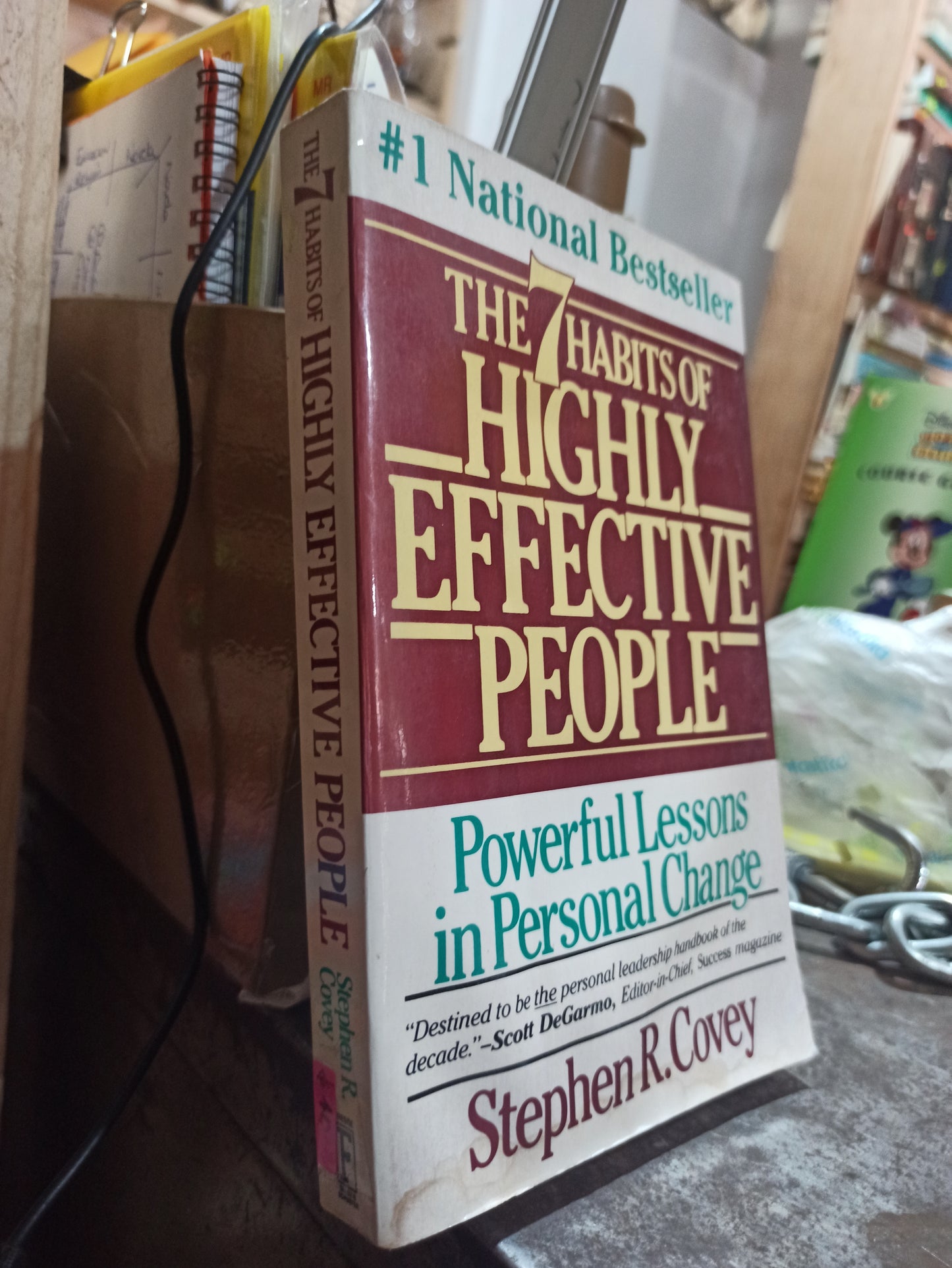 THE 7 HABITS OF HIGHLY EFFECTIVE PEOPLE POR STHEPEN R. COVEY USADO IDIOMAS ALDAMA