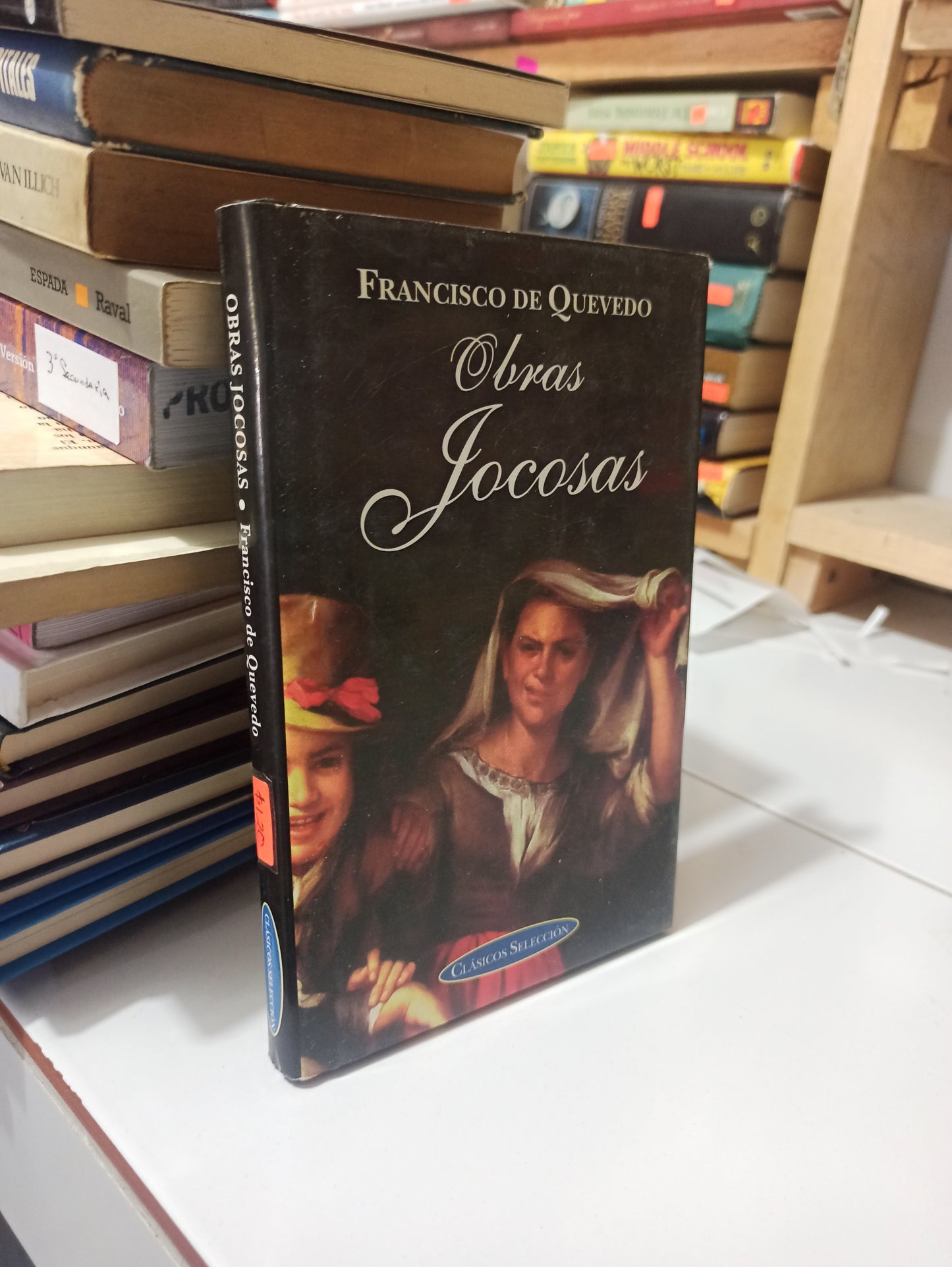 OBRAS JOCOSAS POR FRANCISCO DE QUEVEDO USADO NOVELAS JUÁREZ