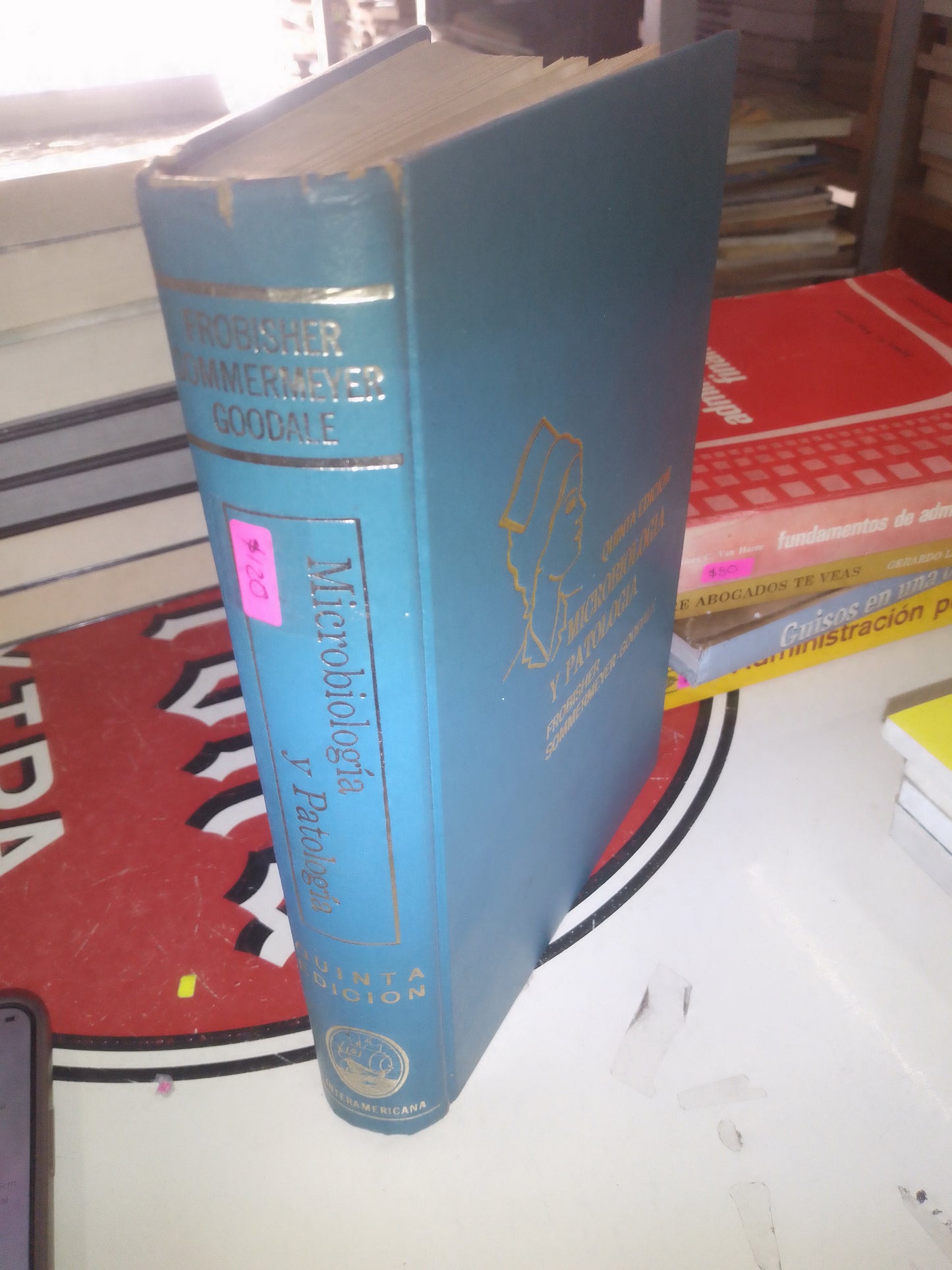 MICROBIOLOGIA Y PATOLOGIA POR FROBISHER SOMMERMEYER GOODALE USADO MEDICINA LITERARIO 207