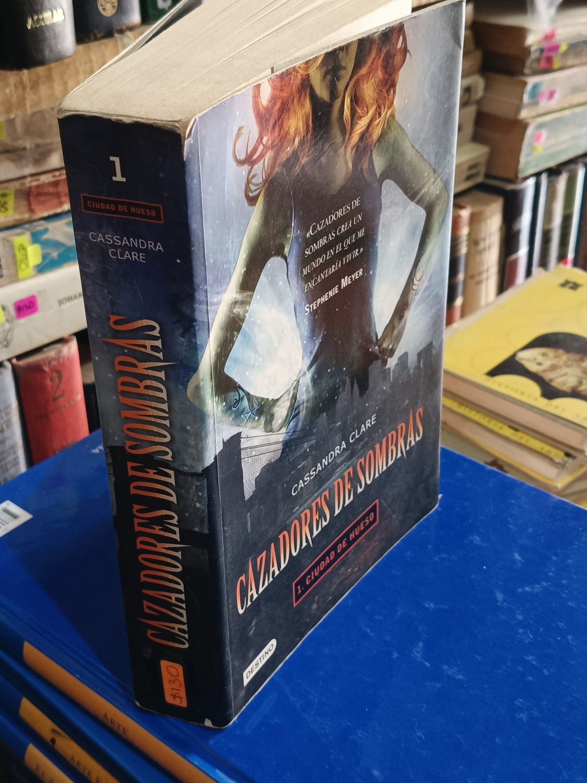 CAZADORES DE SOMBRAS CIUDAD DE HUESO CASSANDRA CLARE USADO NOVELA LITERARIO 305