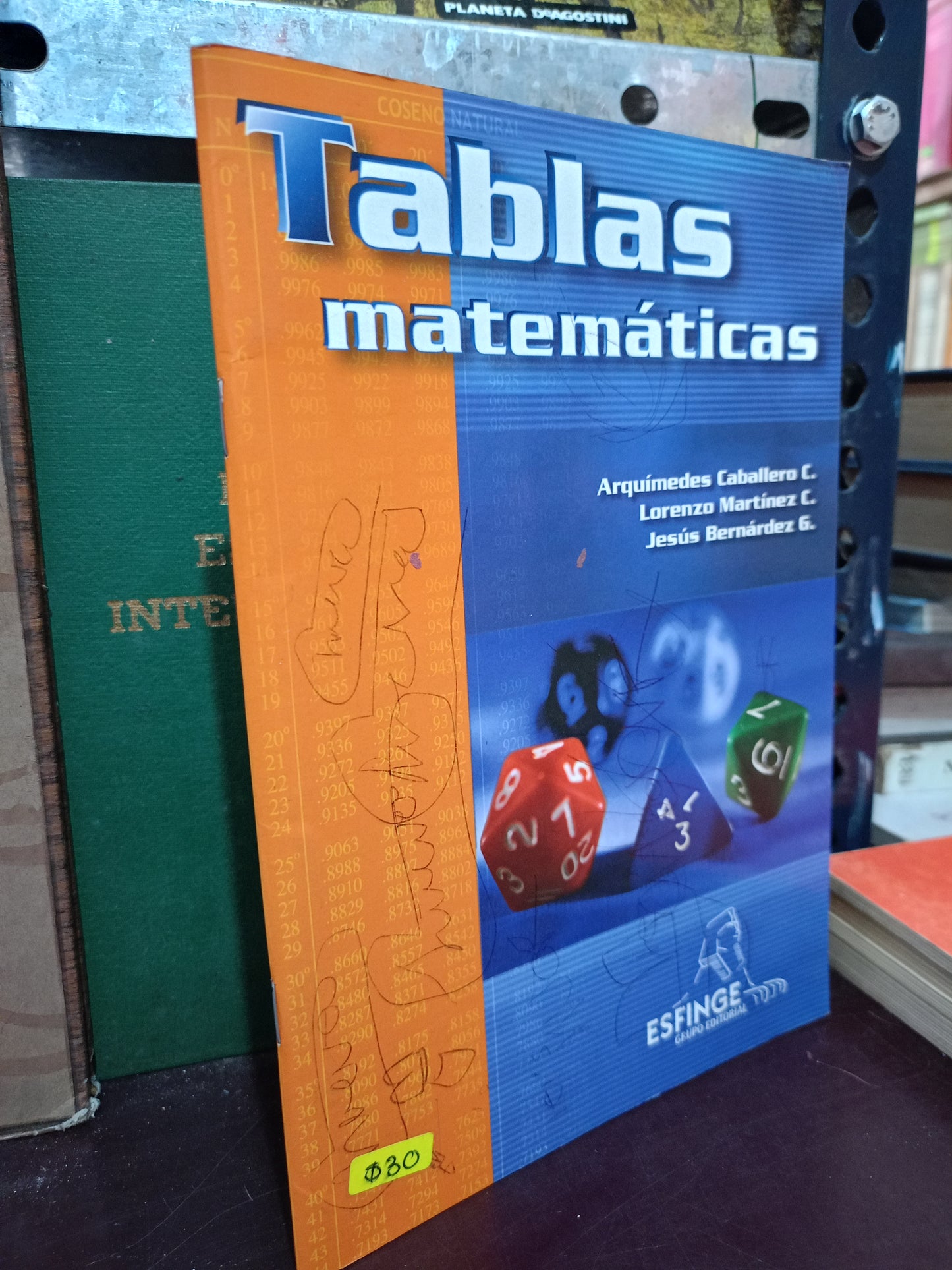 TABLAS MATEMÁTICAS ENRIQUEMÉNDEZ CABALLERO LORENZO MARTÍNEZ JESÚS BERNARDEZ USADO MATE LITERARIO 305