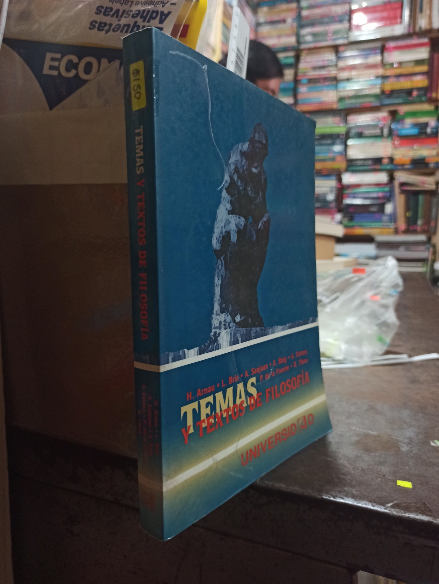 TEMAS Y TEXTOS DE FILOSOFÍA POR H.ARNAU USADO FILOSOFIA ALDAMA
