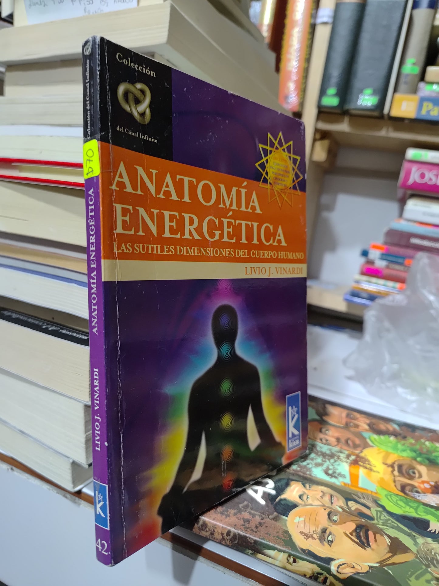 ANATOMIA ENERGETICA POR LIVIO J. VINARDI USADO ESOTERISMO JUAREZ 507