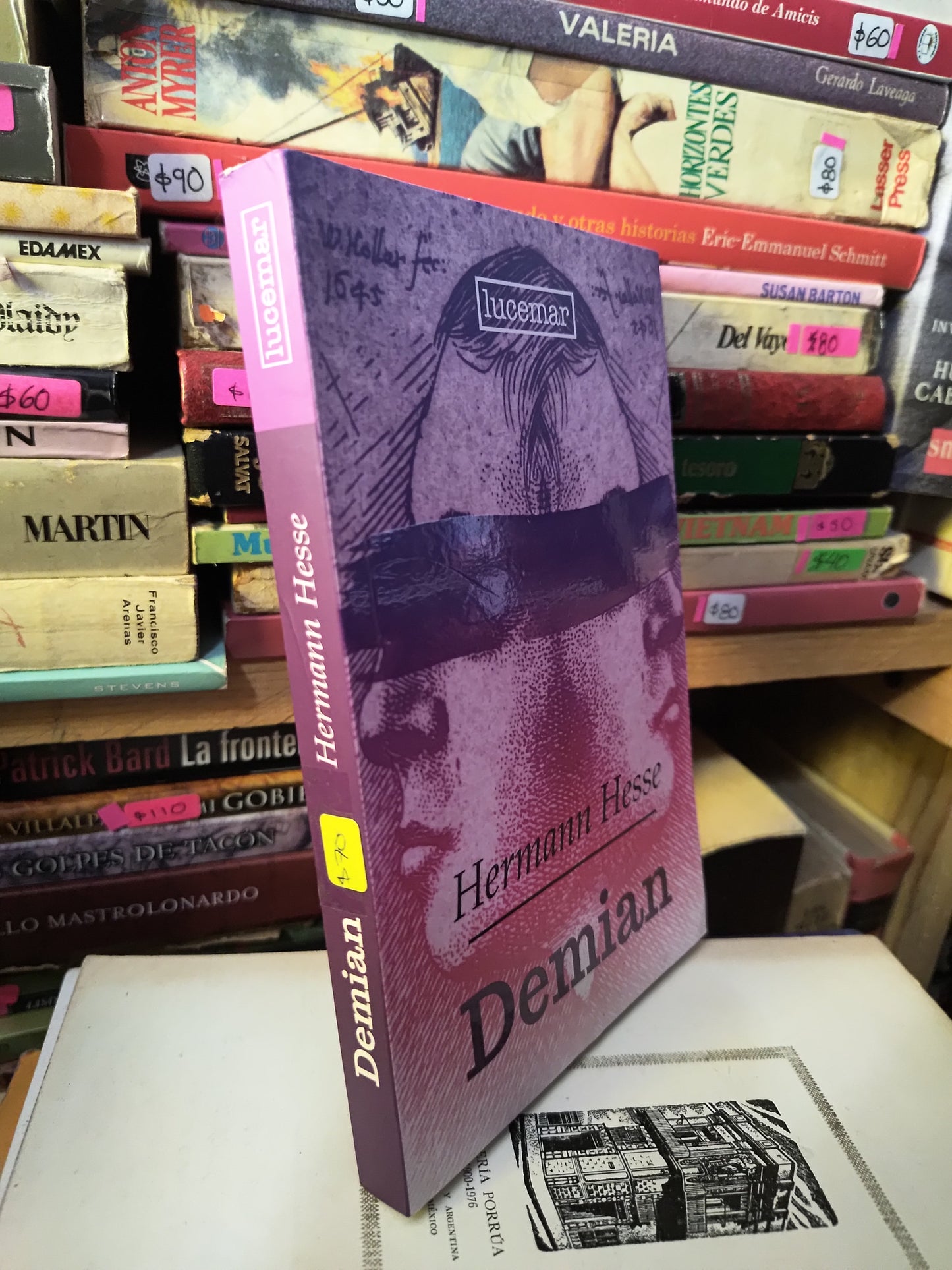 DEMIAN POR HERMANN HESSE USADO NOVELAS JUAREZ