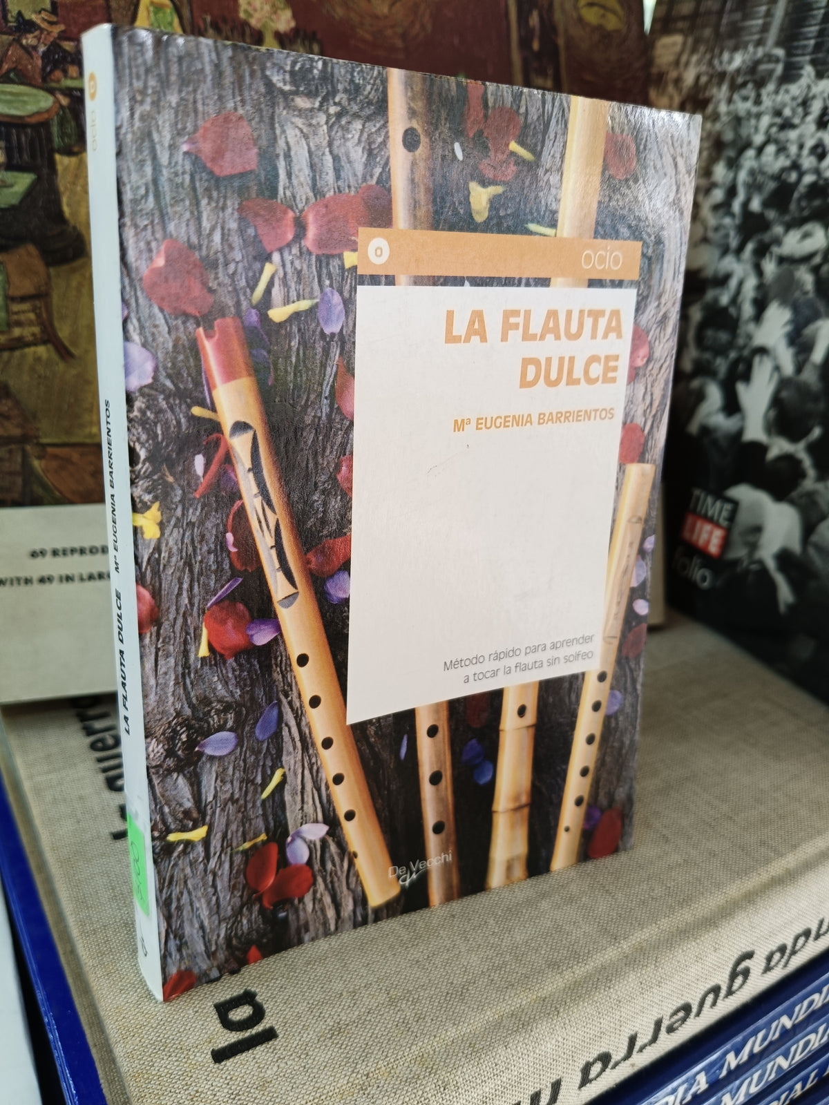 LA FLAUTA DULCE POR EUGENIA BARRIENTOS USADO NOVELA JUAREZ 515