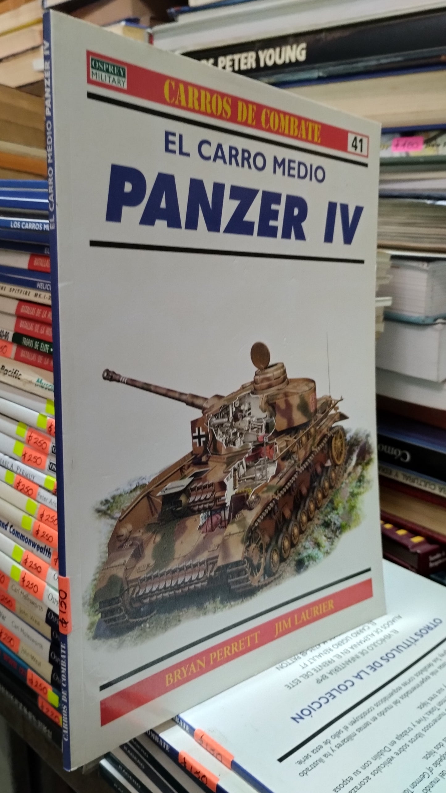 EL CARRO MEDIO PANZER IV 41 LIBRO USADO HISTORIA ALDAMA