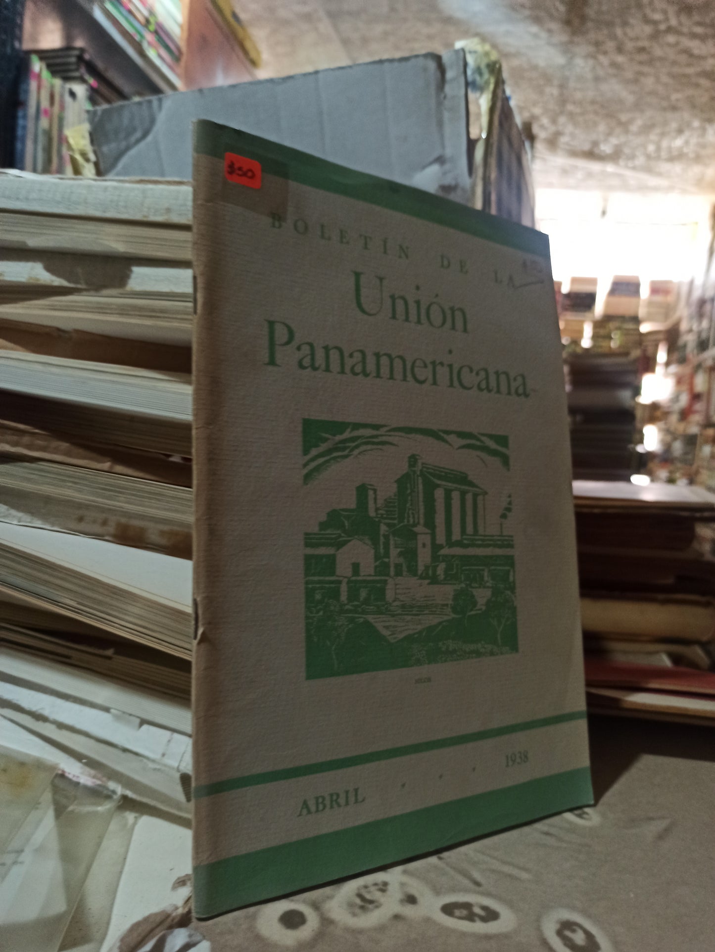 BOLETIN DE LA UNION PANAMERICANA CORDWEL HULL USADO ANTIGUOS ALDAMA