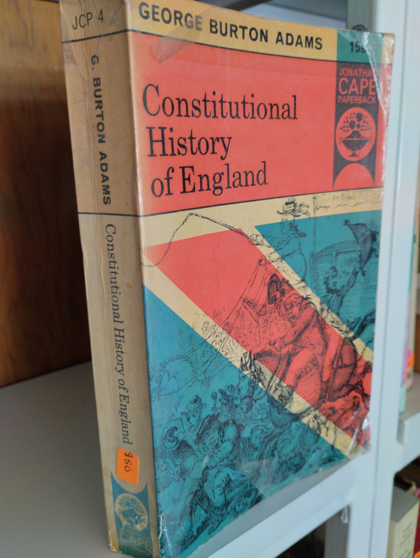 CONSTITUCIONAL HISTORY OF ENGLAND GEORGE BURTON ADAMS USADO IDIOMAS JUAREZ 515
