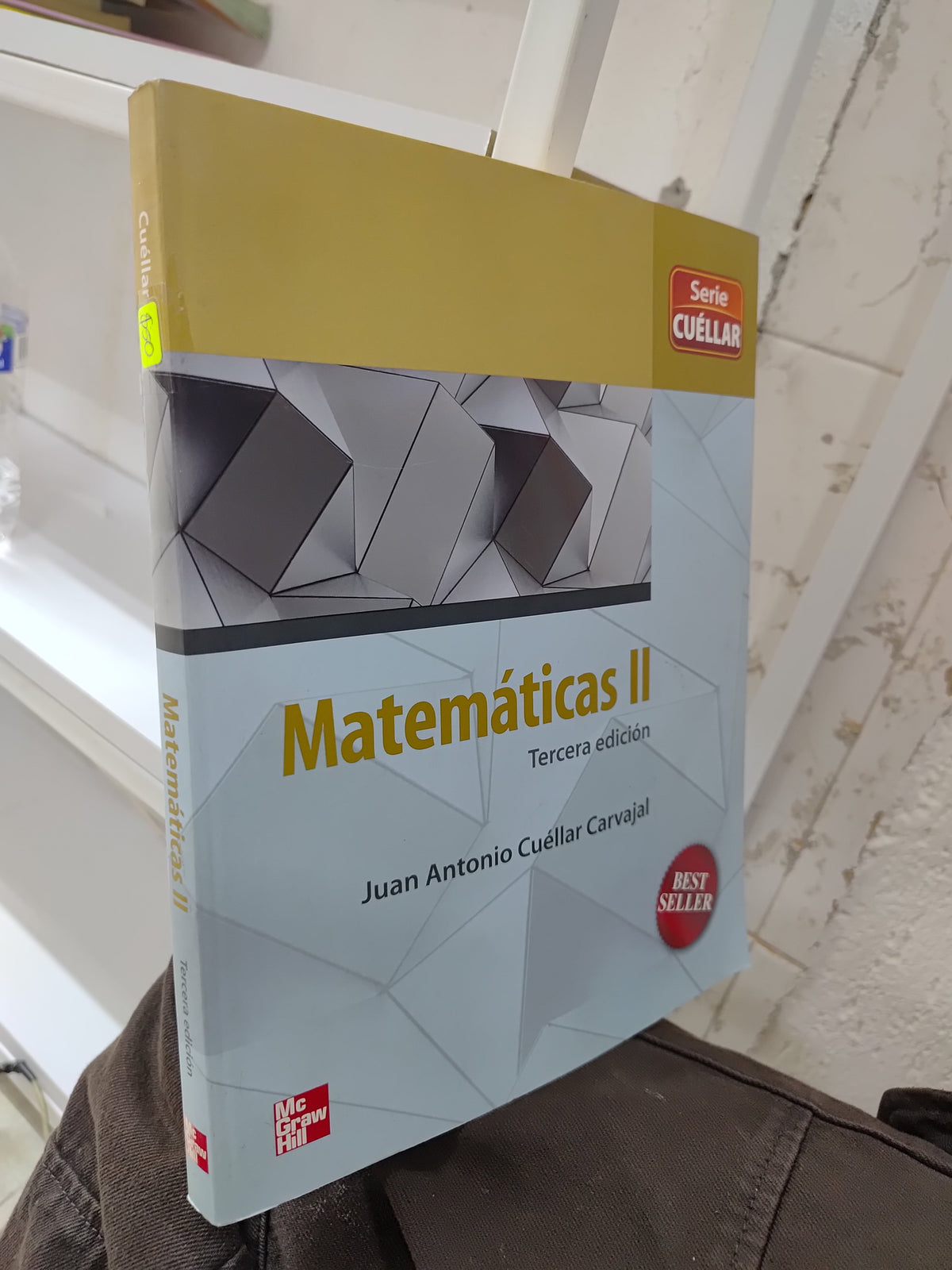 MATEMATICAS 3 POR JUAN ANTONIO CUELLAR CARVAJAL USADO MATEMATICAS JUAREZ 515