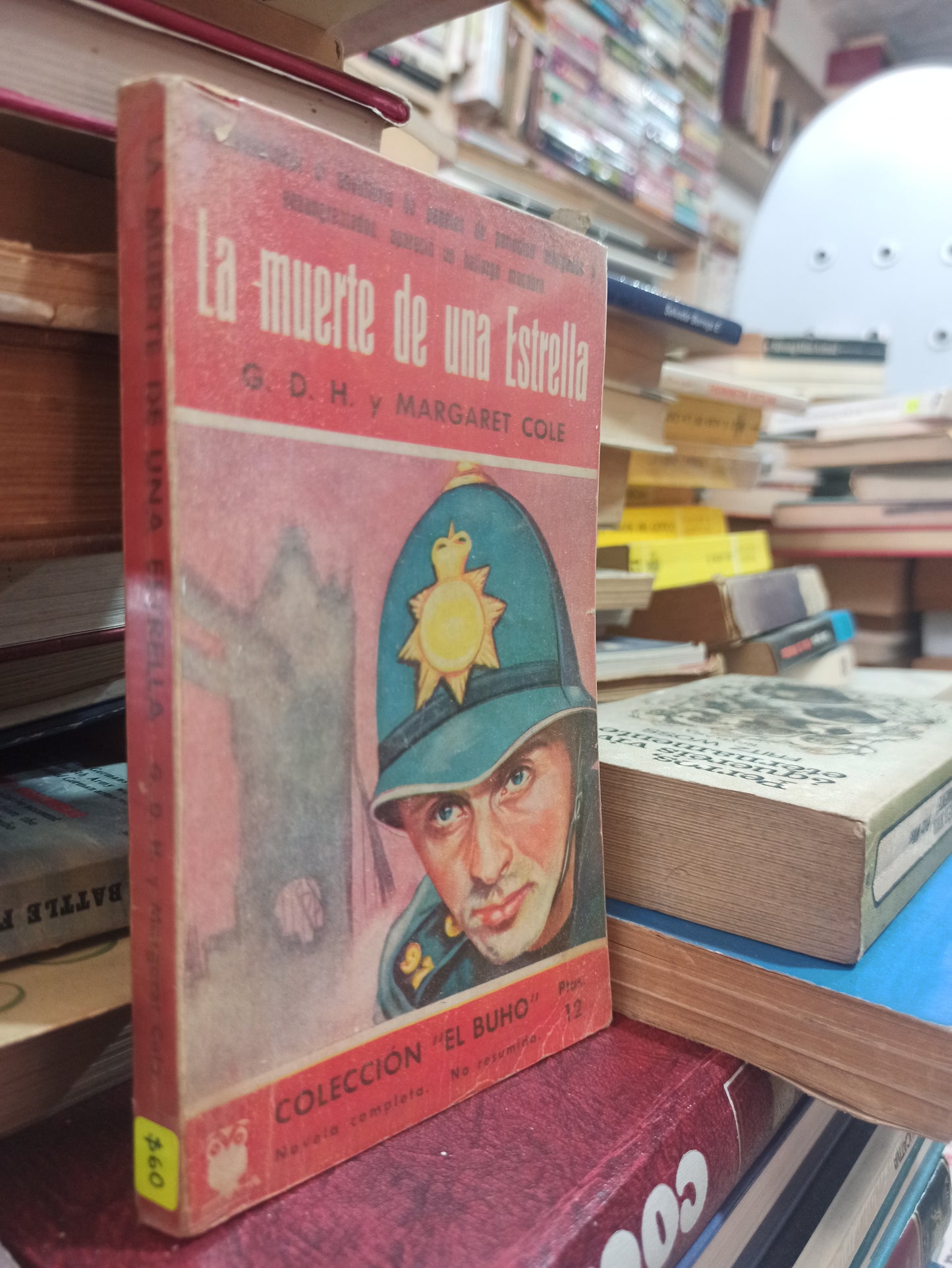 LA MUERTE DE UNA ESTRELLA G. D. H. Y MARGARET COLE USADO NOVELAS ALDAMA