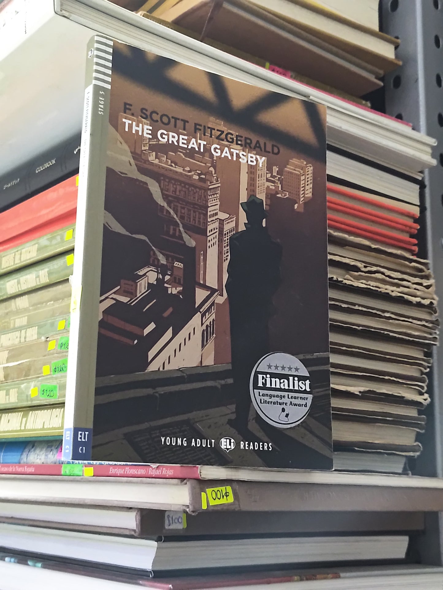 THE GREAT GATSBY POR F. SCOTT FITZGERALD USADO IDIOMAS JUAREZ
