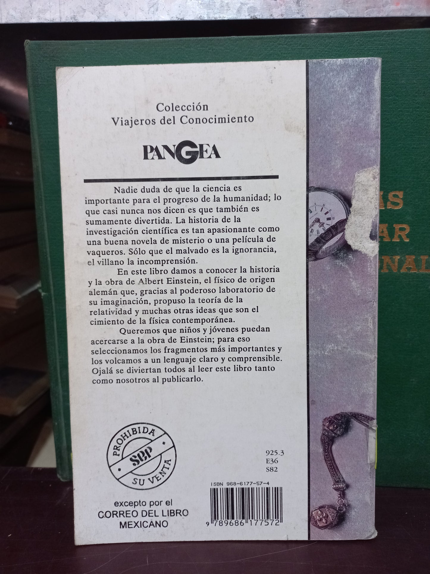 EL PERSEGUIDOR DE LA LUZ ALBERT EINSTEIN POR BRAM DE SWAAN USADO FÍSICA LITERARIO 305