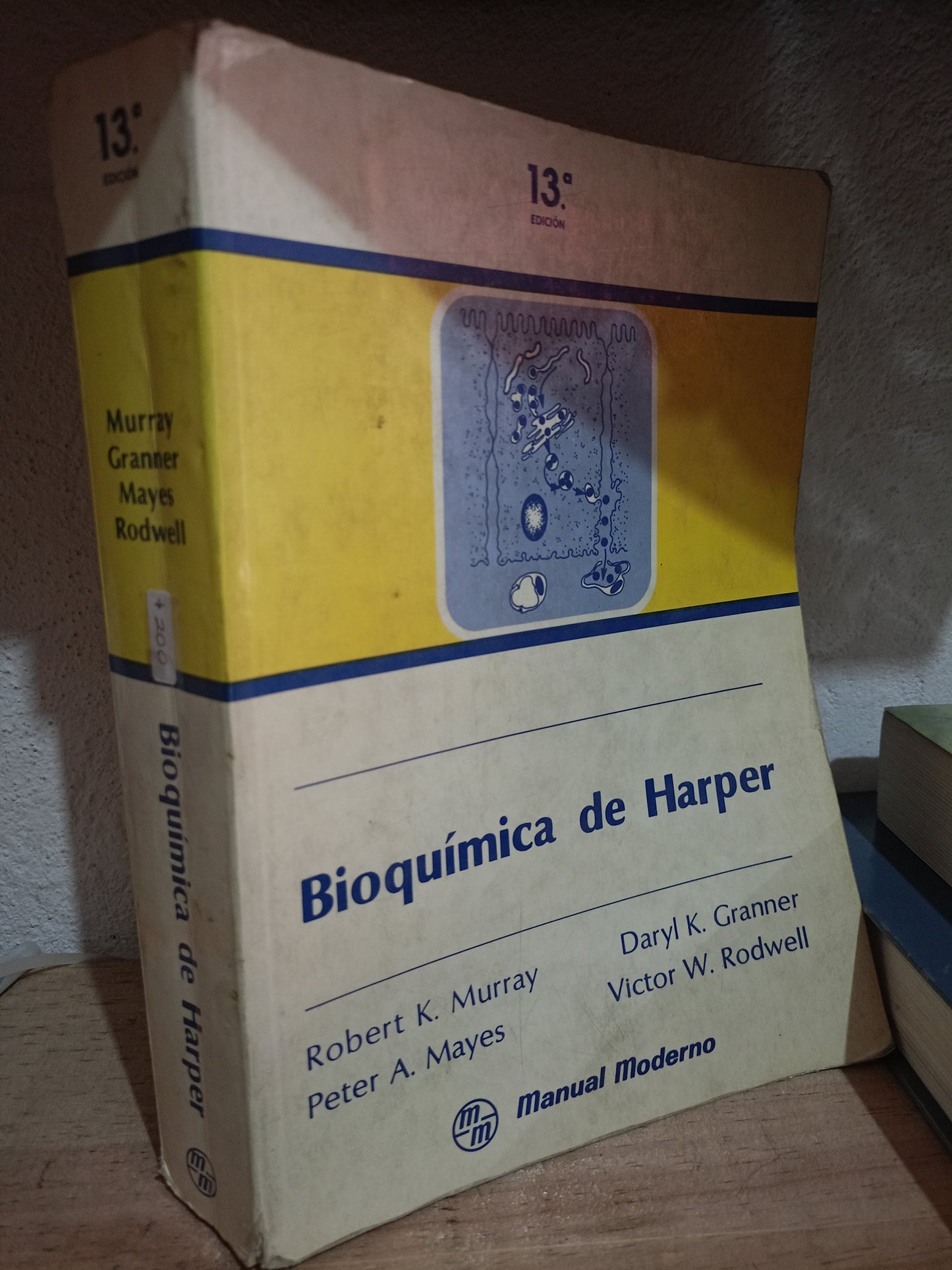 BIOQUIMICA DE HARPER POR MURRY MAYES GRANNER RODWELL USADO SALUD LITERARIO 305