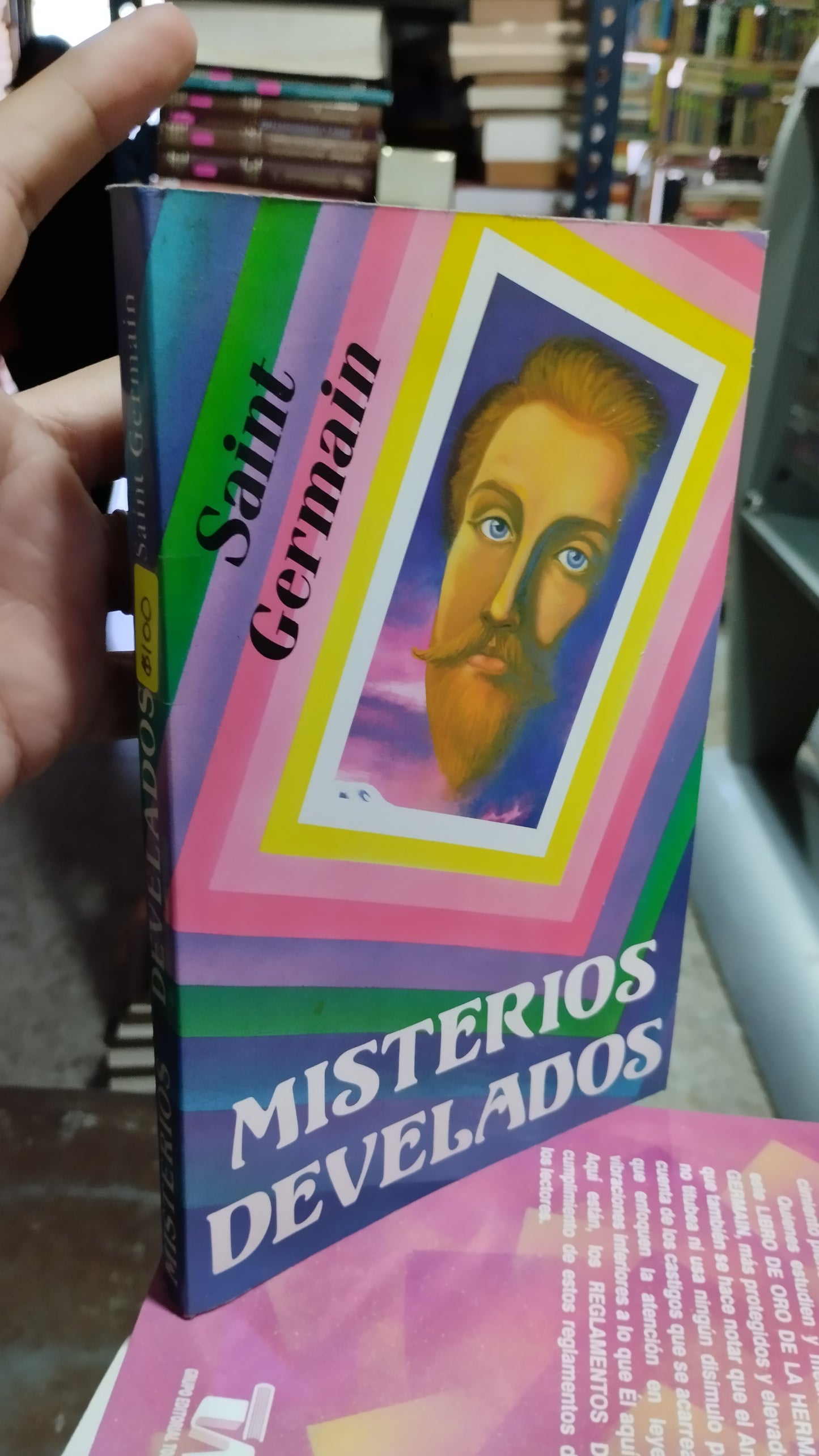 MISTERIOS DEVELADOS POR SAINT GERMAIN LIBRO USADO SUPERACION PERSONAL ALDAMA