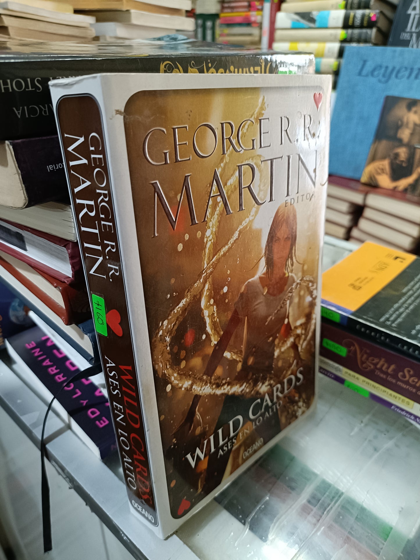 WILF CARDS ASES EN LO ALTO POR GEORGE R R MARTIN USADO NOVELA JUAREZ 515