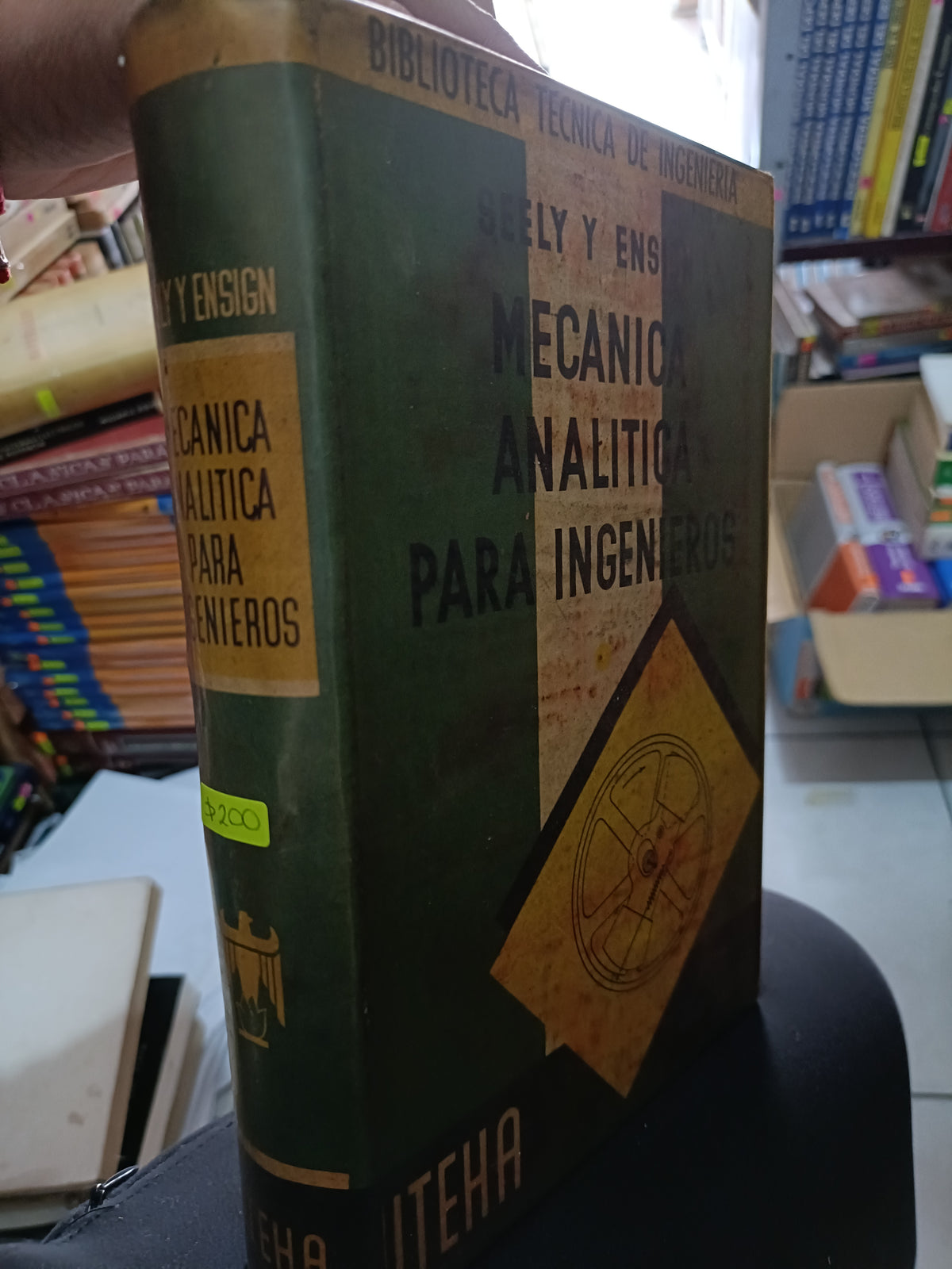 MECANICA ANALITICA PARA INGENIEROS POR SEELT T ENSING USADO MATEMÁTICAS LITERARIO 305