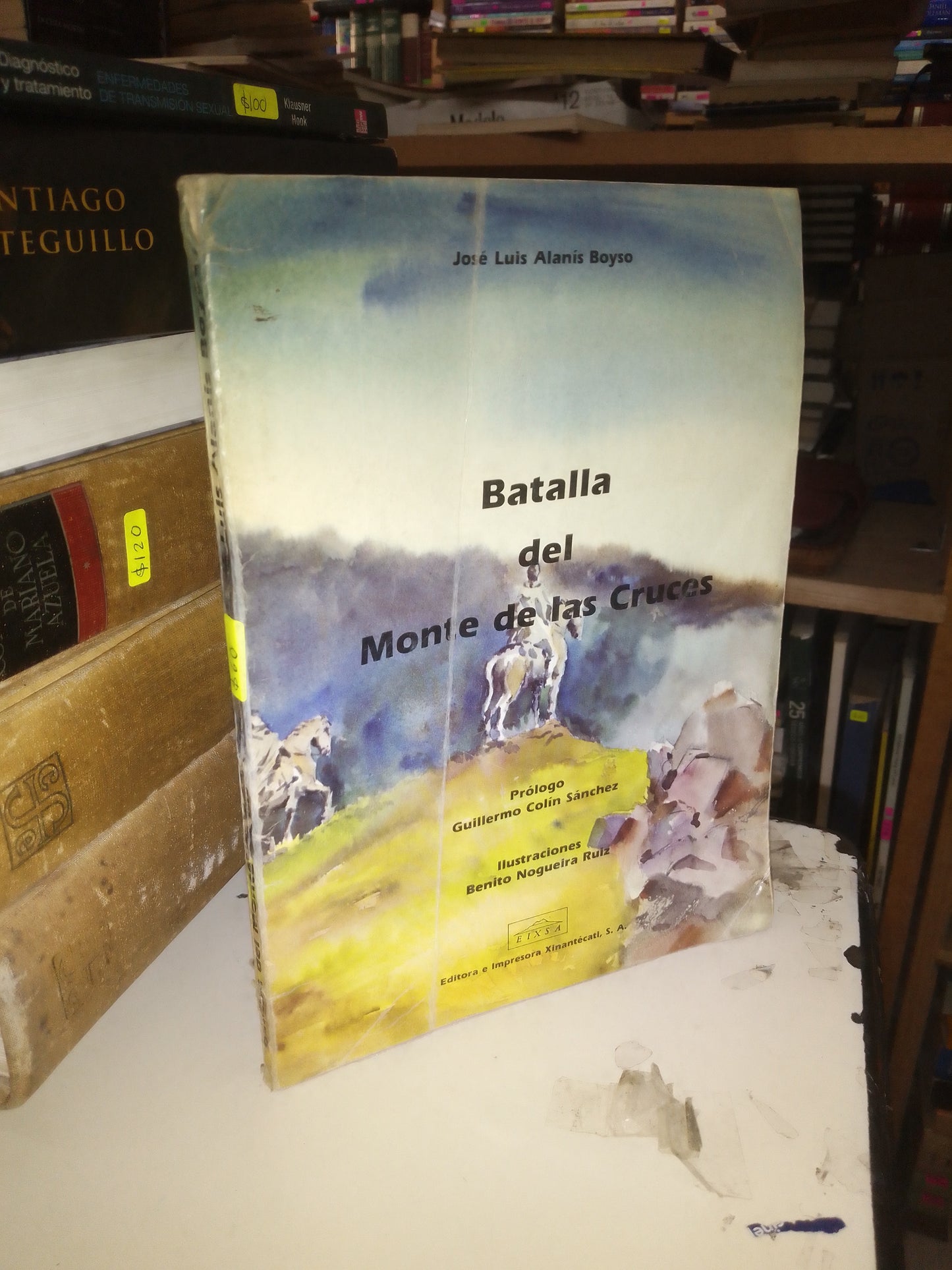 BATALLA DEL MONTE DE LAS CRUCES POR JOSÉ LUIS ALANIS BOYSO USADO HISTORIA LITERARIO 207