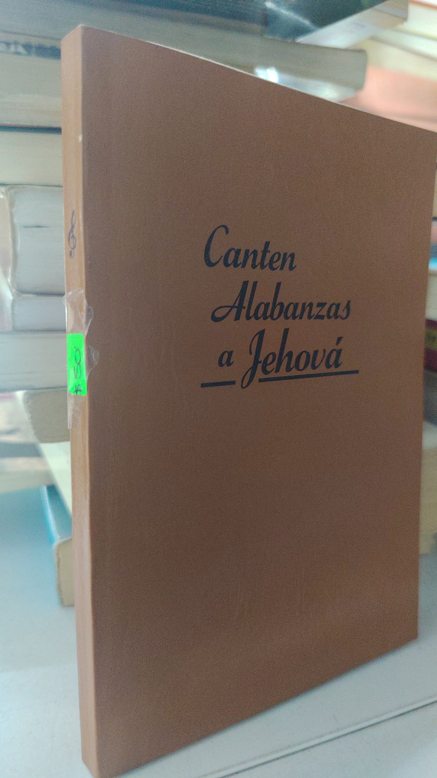CANTEN ALABANZAS A JEHOVA USADO RELIGIÓN LITERARIO 207