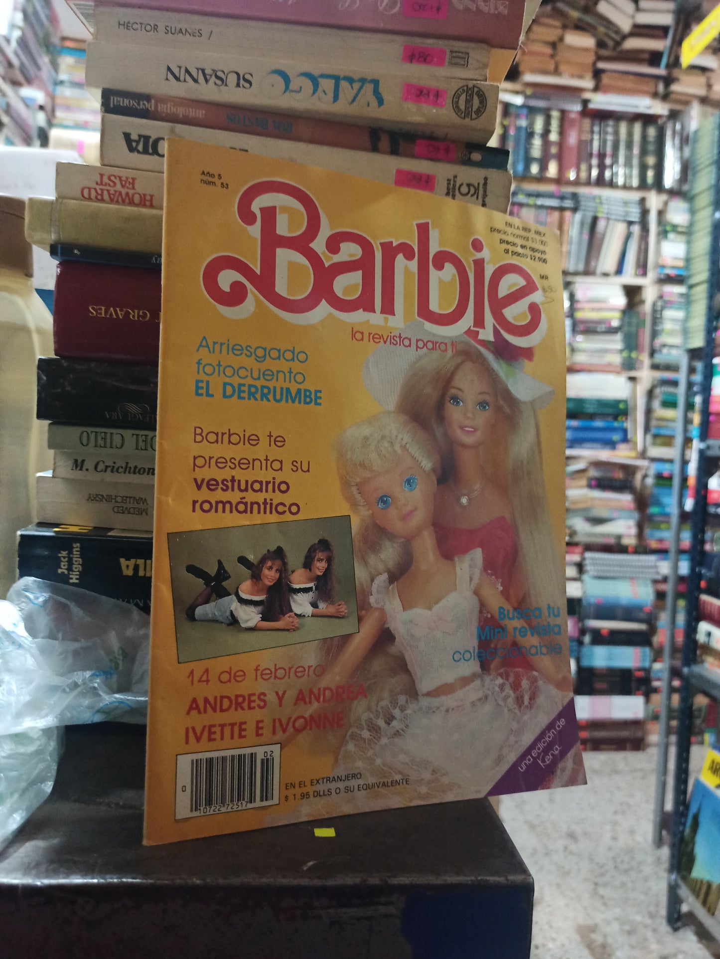 REVISTA BARBIE N. 53 USADO ANTIGUOS ALDAMA
BUEN ESTADO PASTA BLANDA EDICIÓN EN ESPAÑOL