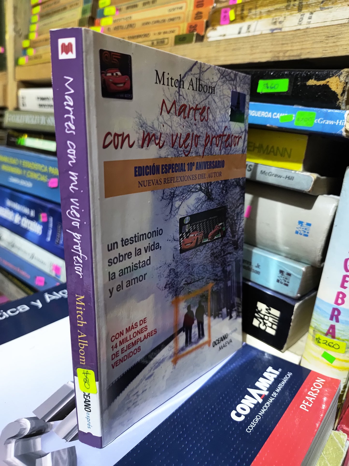 MARTES CON MI VIEJO PROFESOR POR MITCH ALBORN USADO NOVELAS JUAREZ 507