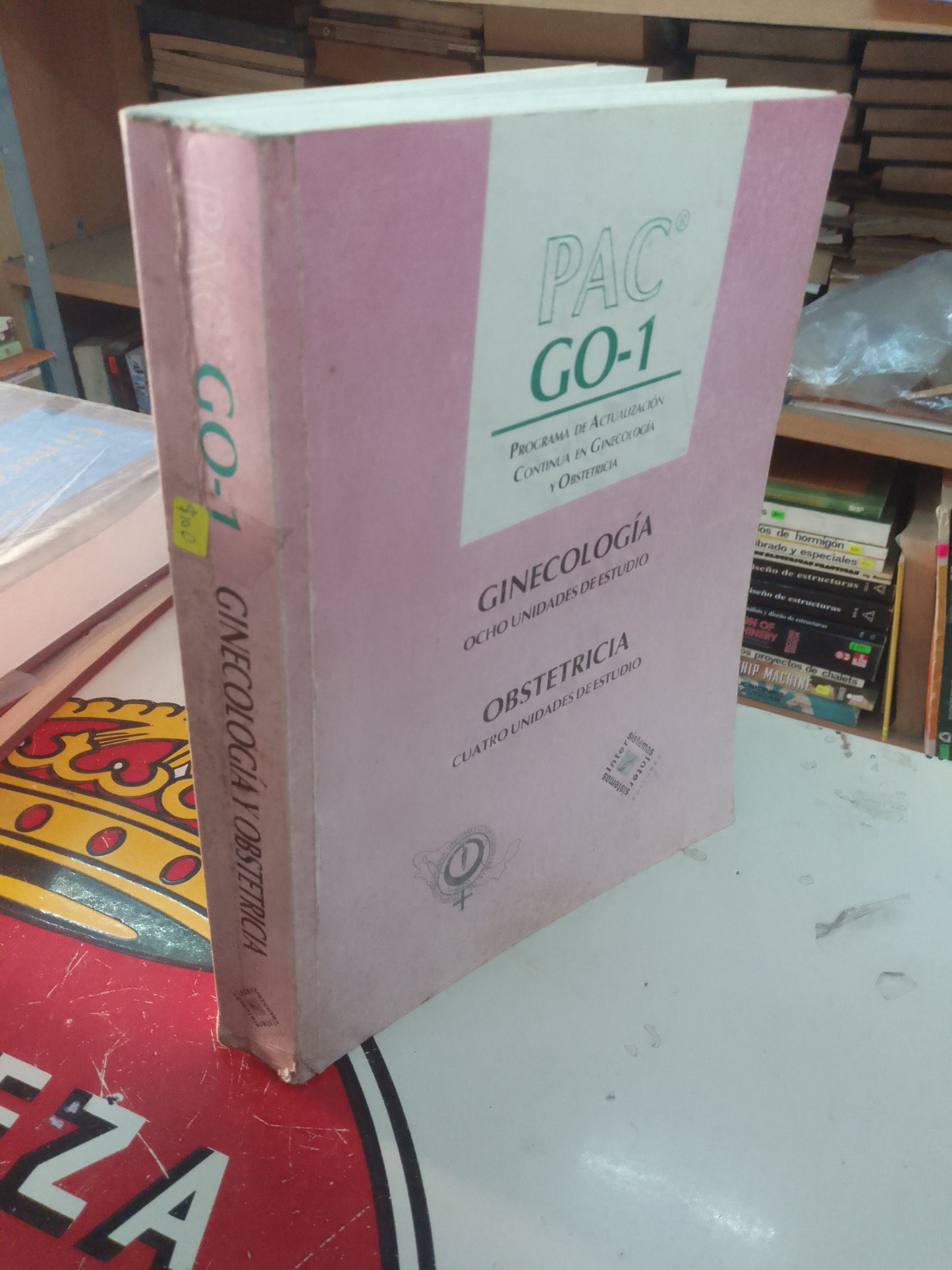 PAC GO-1 GINECOLOGÍA Y OBSTETRICIA (VARIOS AUTORES) USADO MEDICINA LITERARIO 207