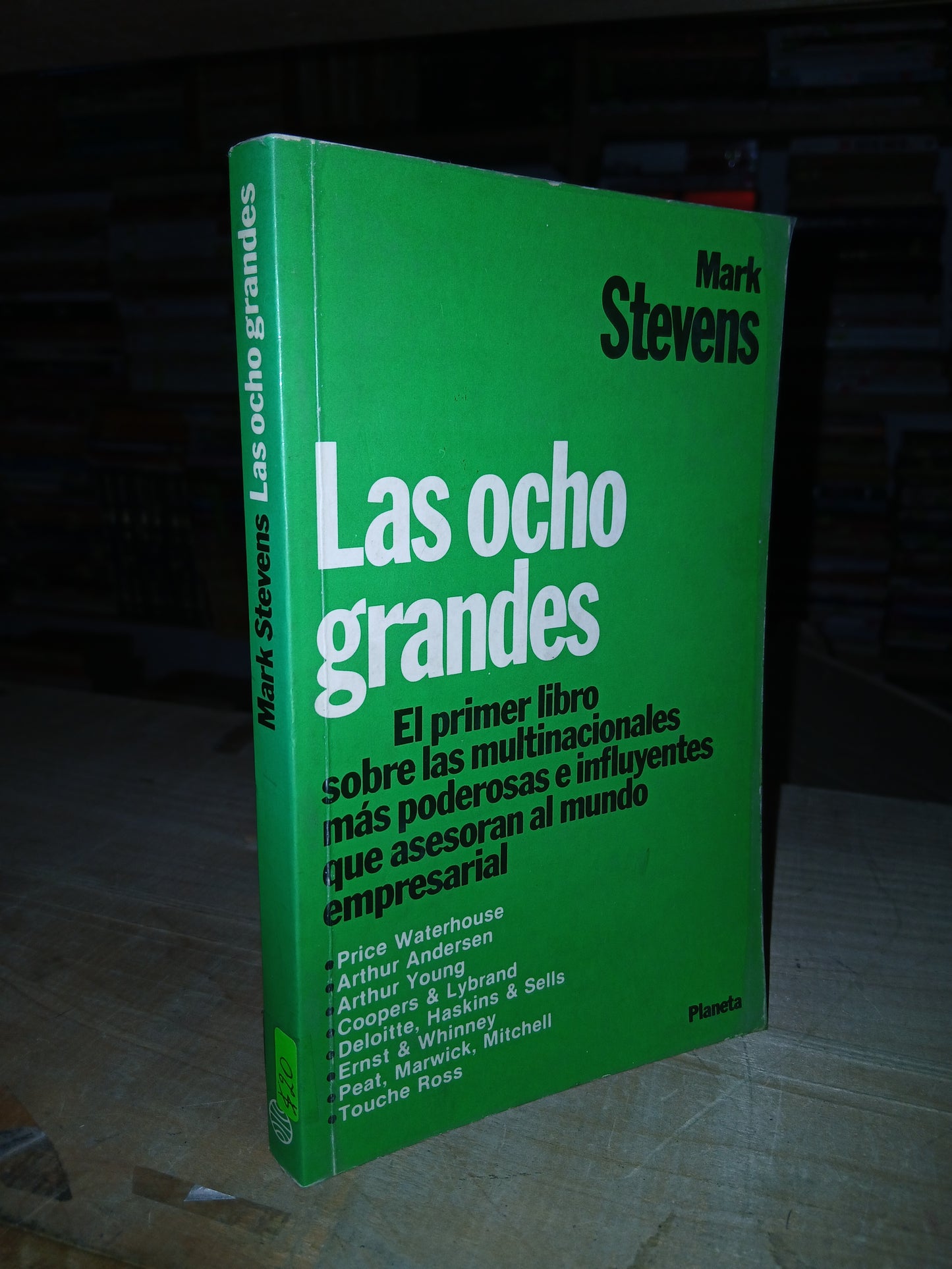 LAS OCHO GRANDES POR MARK STEVENS USADO ADMINISTRACIÓN LITERARIO 207