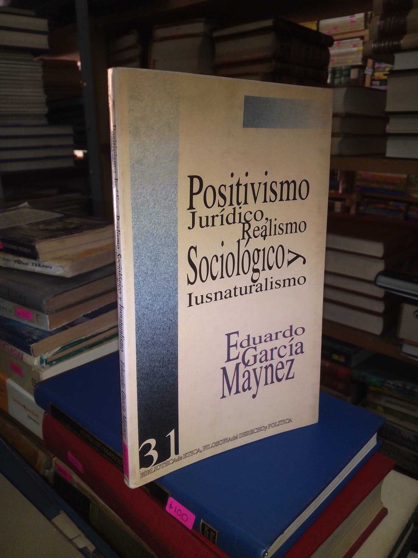 POSITIVISMO JURÍDICO, REALISMO SOCIOLÓGICO Y NATURALISMO POR EDUARDO GARCÍA MAYNEZ USADO DERECHO LITERARIO 207