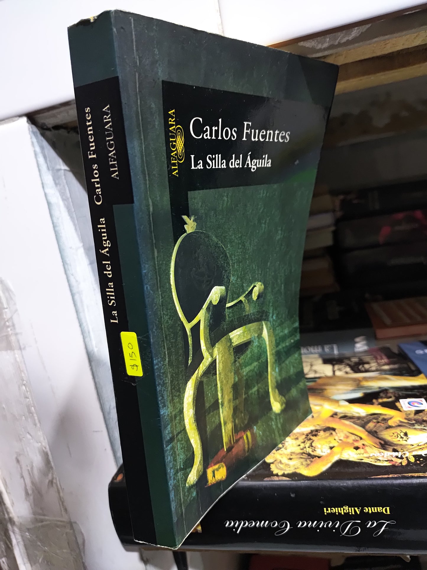 LA SILLA DEL AGUILA POR CARLOS FUENTES USADO NOVELAS JUAREZ