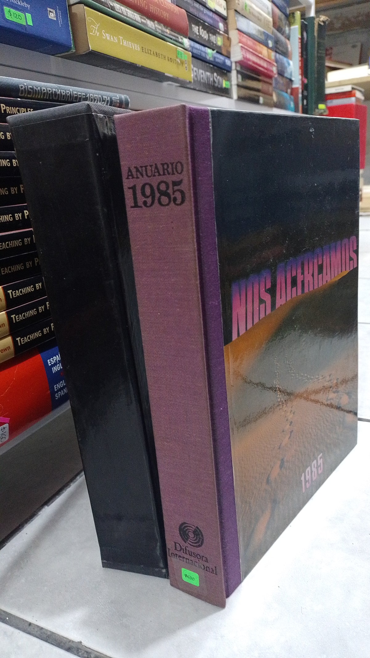NOS ACERCAMOS ANUARIO 1985 POR ENRIQUE ARIAS USADO ARTE JUAREZ 507