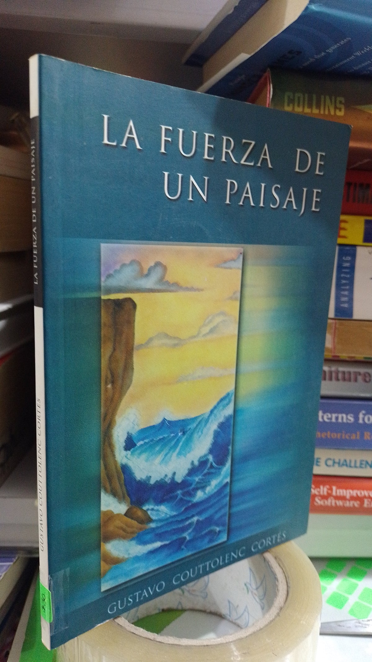 LA FUERZA DE UN PAISAJE POR GUSTAVO COUTTOLENC CORTES USADO POESIA JUAREZ 507