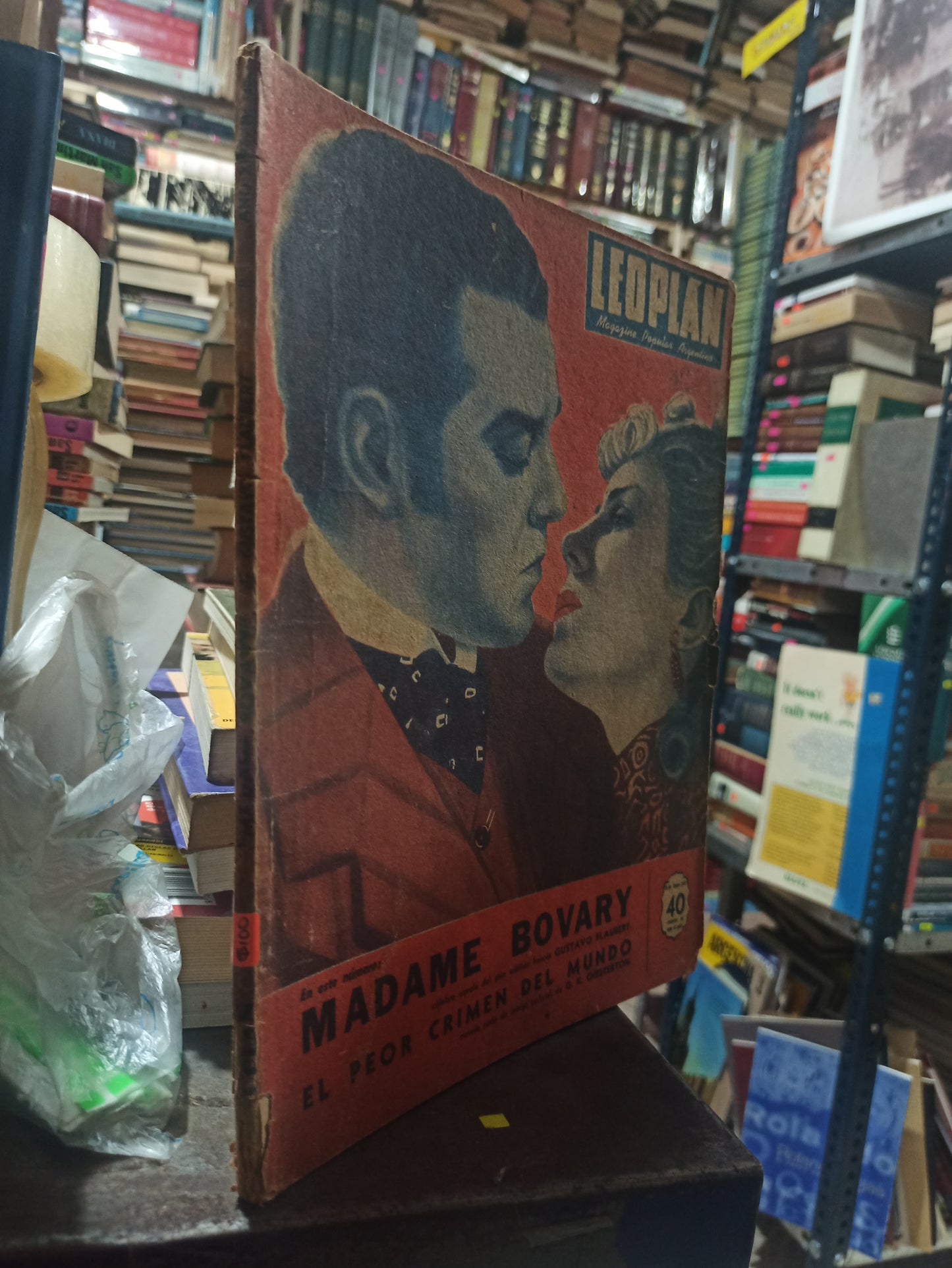 LEOPLAN MADAME BOVARY USADO ANTIGUOS ALDAMA
DESGASTADO PASTA BLANDA EDICIÓN EN ESPAÑOL 1943