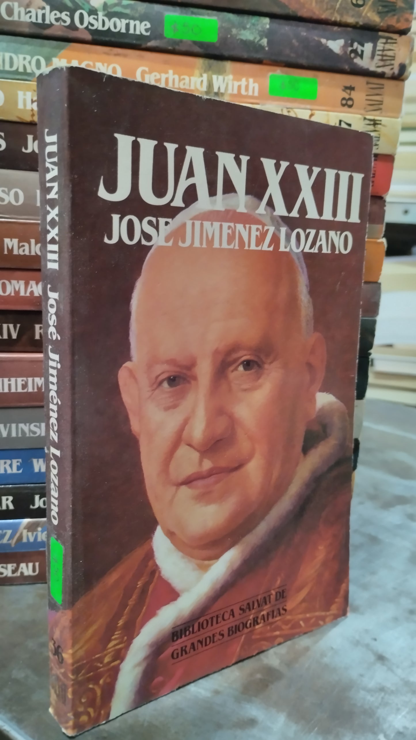 JUAN XXIII POR JOSE JIMENEZ LOZANO LIBRO USADO HISTORIA ALDAMA