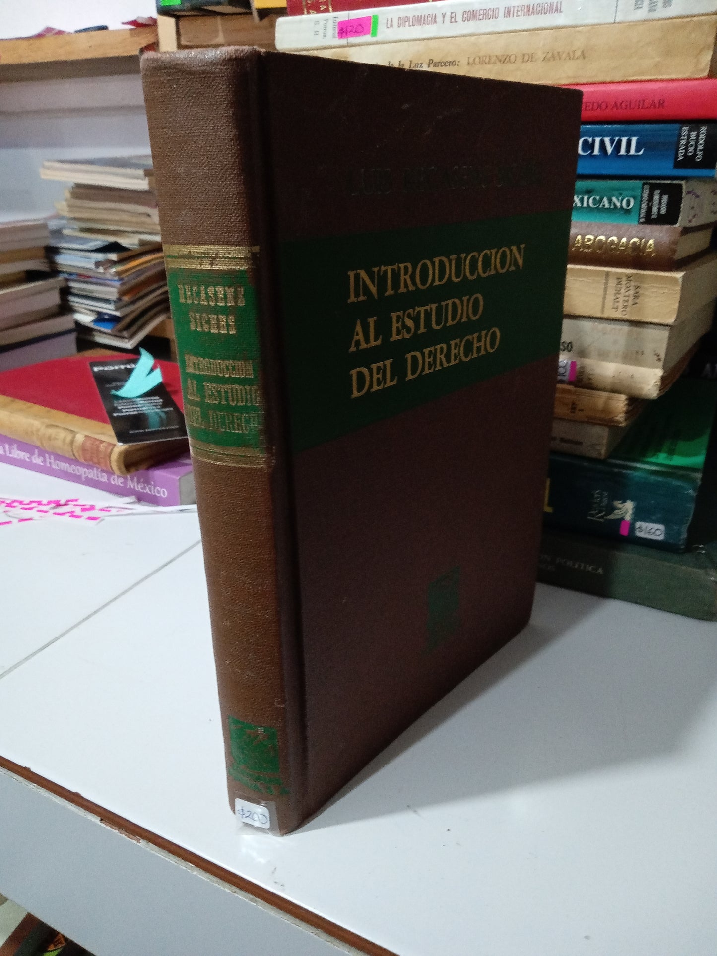 INTRODUCCION AL ESTUDIO DEL DERECHO POR LUIS RECASENS SICHES USADO DERECHO JUAREZ