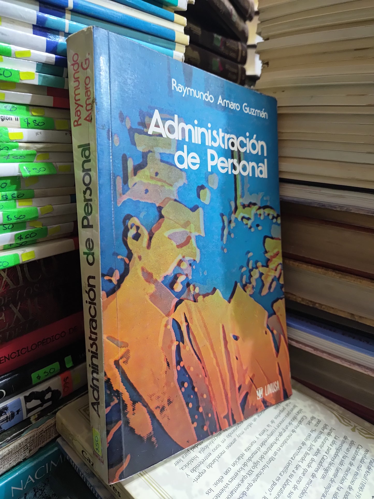ADMINISTRACION DE PERSONAL POR RAYMUNDO AMARO GUZMAN USADO ADMINISTRACION JUAREZ 507