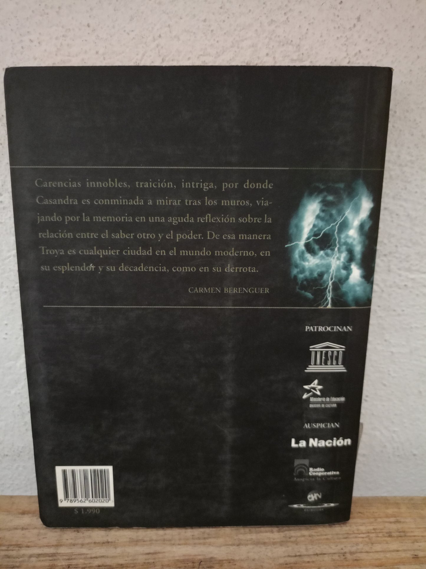 CASANDRA POR CHRISTA WOLF USADO NOVELA LITERARIO 305