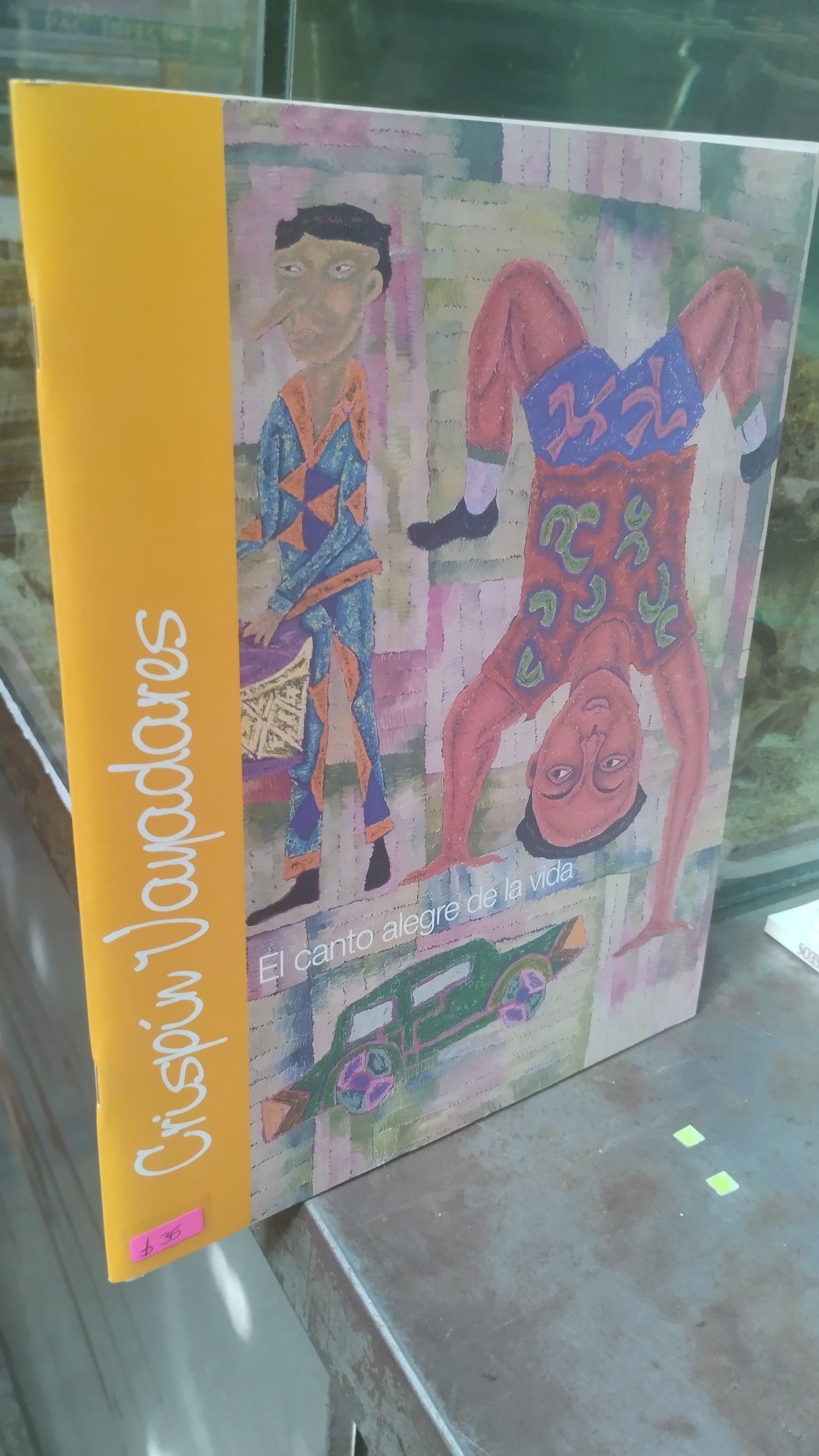 EL CANTO ALEGRE DE LA VIDA POR CRUSPUN VAYADARES LIBRO USADO ARTE ALDAMA