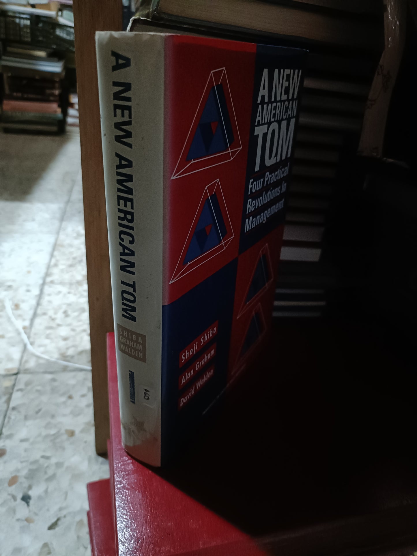 A NEW AMERICAN TQN FOUR PRACTICAL REVOLUTIONS IN MANAGEMENT POR SHOJI SHIBA ALAN GRAHAM USADO IDIOMAS ALDAMA