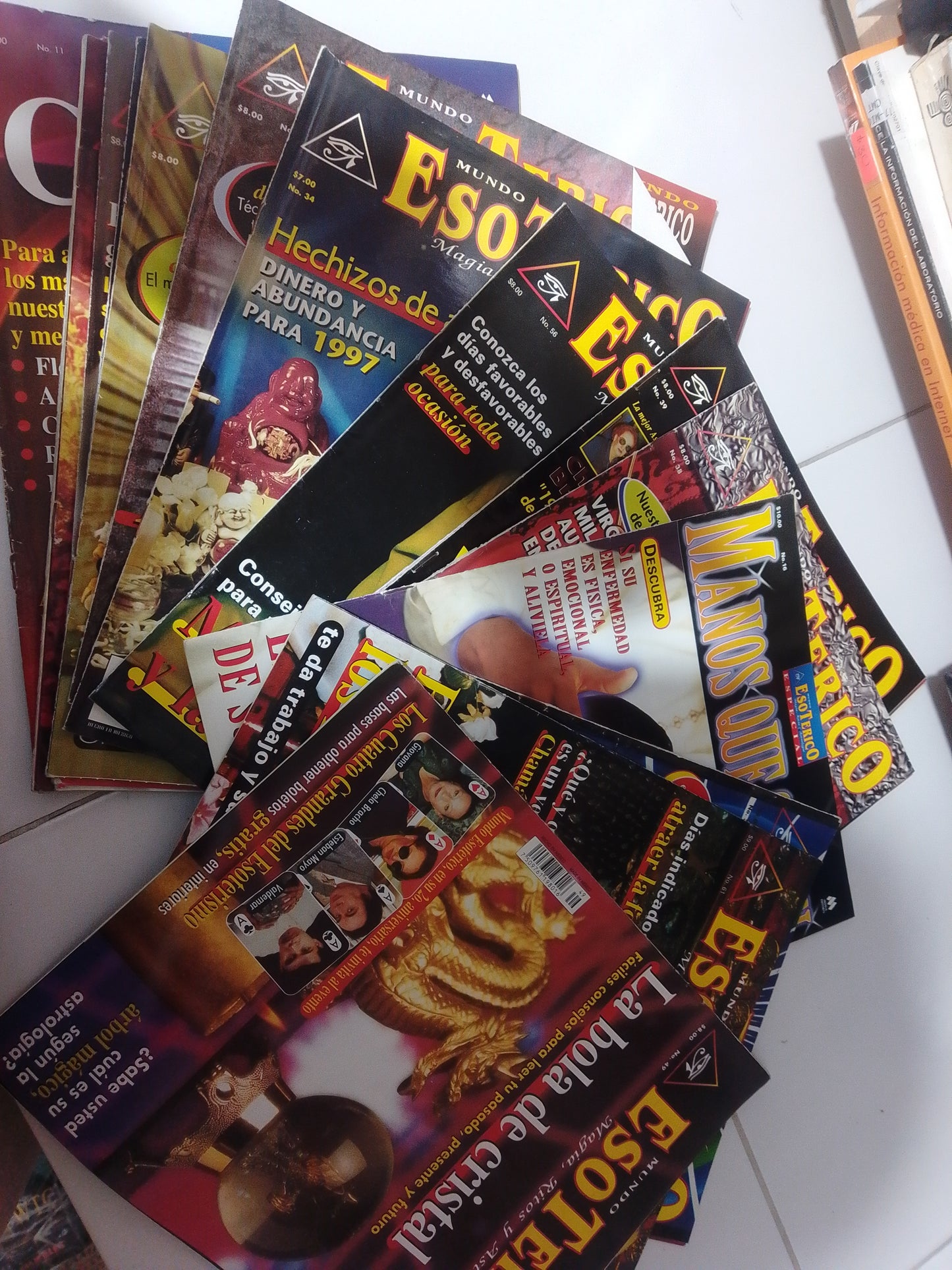 REVISTA MUNDO ESOTERICO USADO ESOTERISMO JUAREZ