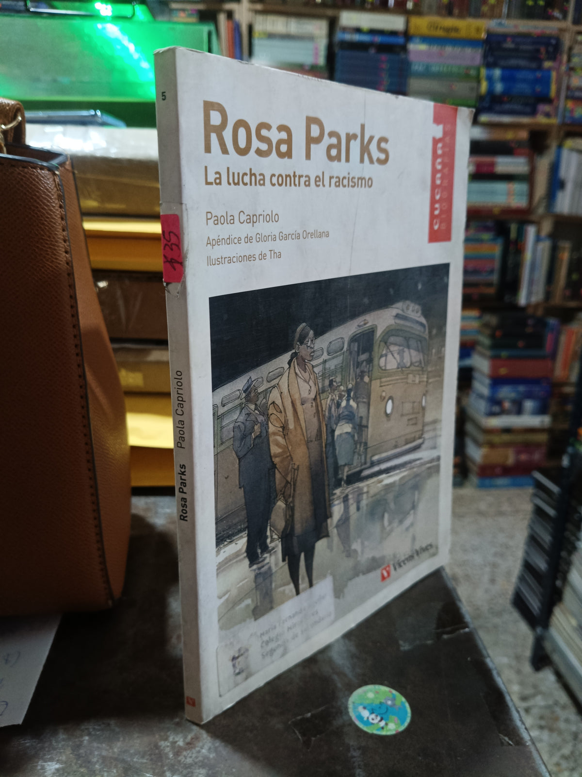 ROSA PARKS POR PAOLA CAPRIOLO USADO NOVELA ALDAMA
