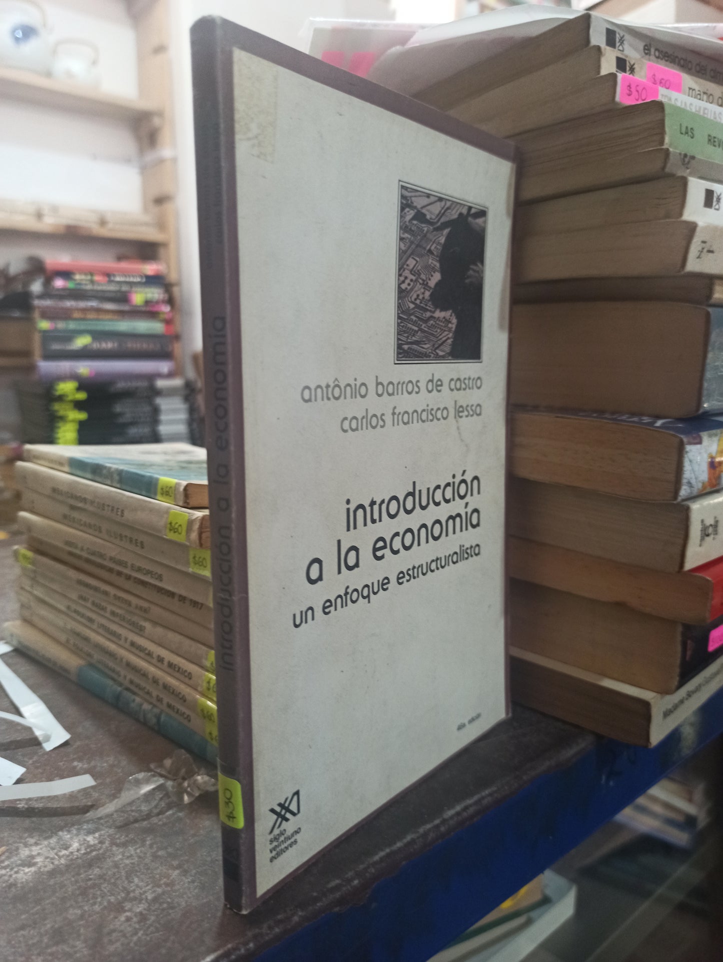 INTRODUCCION A LA ECONOMIA UN ENFOQUE ESTRUCTURALISTA POR ANTONIO BARROS DE CASTRO USADO HISTORIA ALDAMA