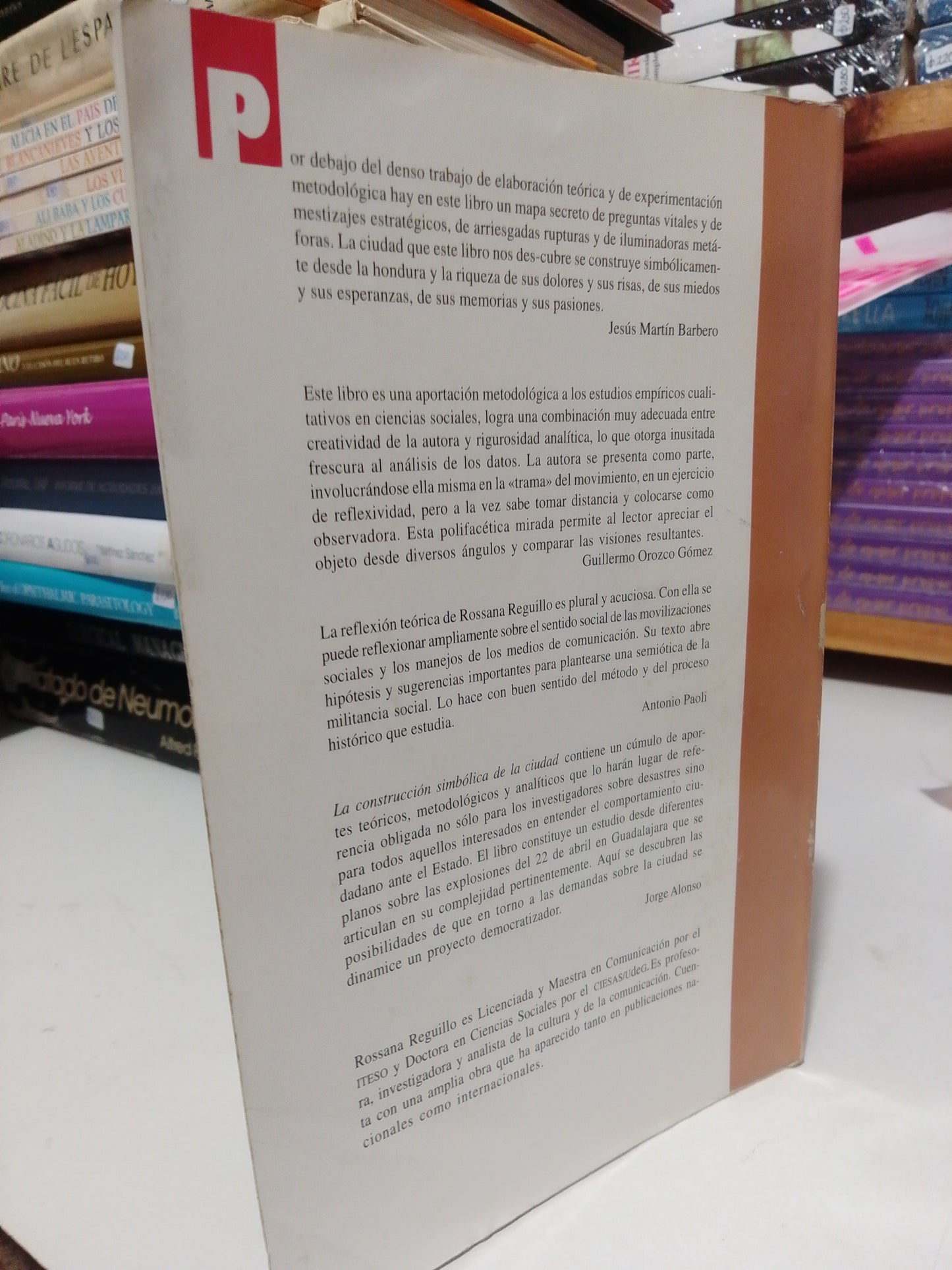 LA CONSTRUCCIÓN SIMBÓLICA DE LA CIUDAD POR ROSSANA REGUILLO CRUZ USADO HISTORIA JUÁREZ