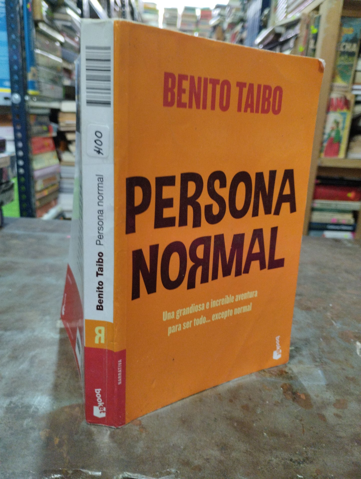 PERSONA NORMAL POR BENITO TAIBO USADO NOVELAS ALDAMA