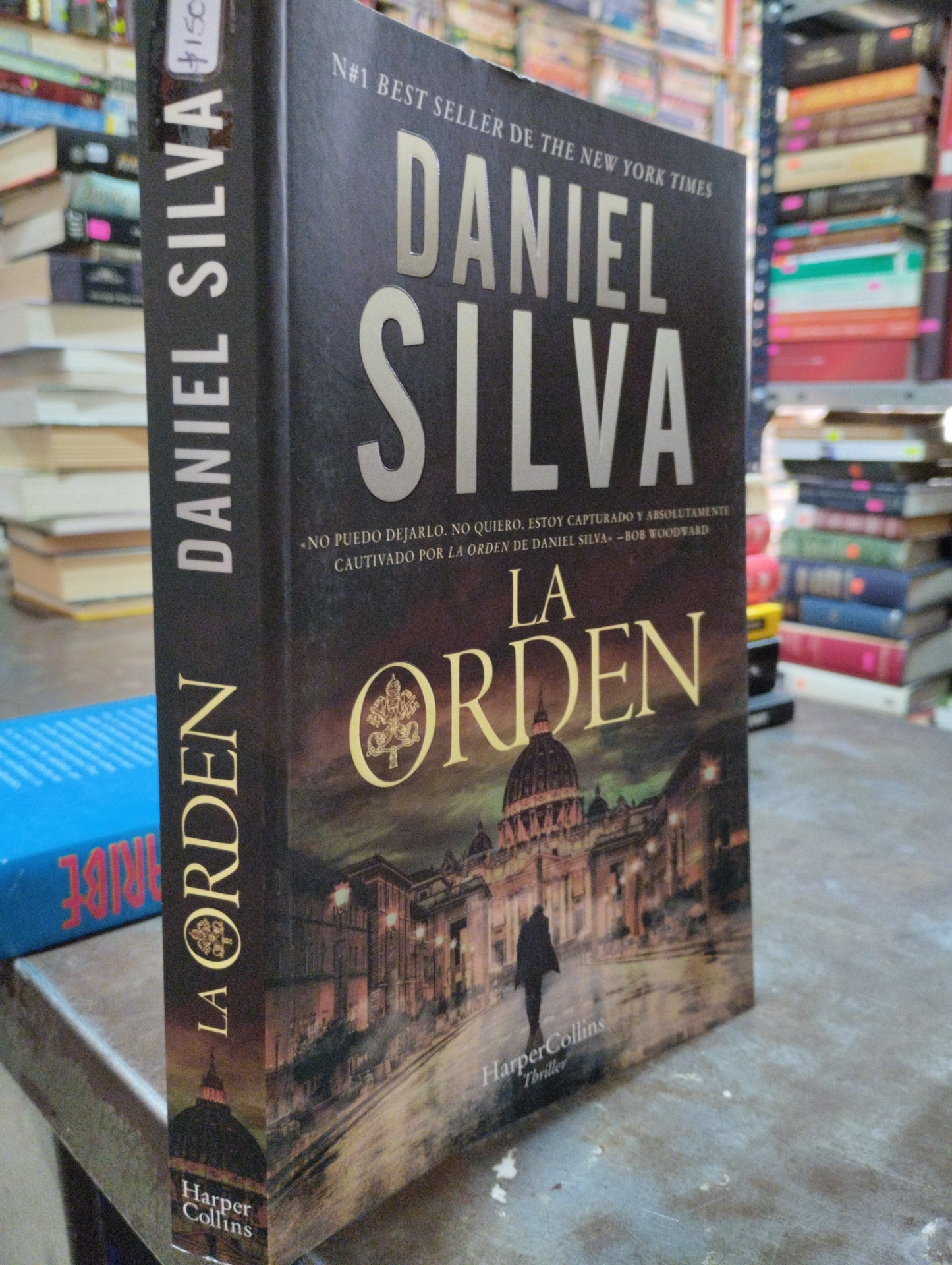 LA ORDEN POR DANIEL SILVA USADO NOVELAS ALDAMA