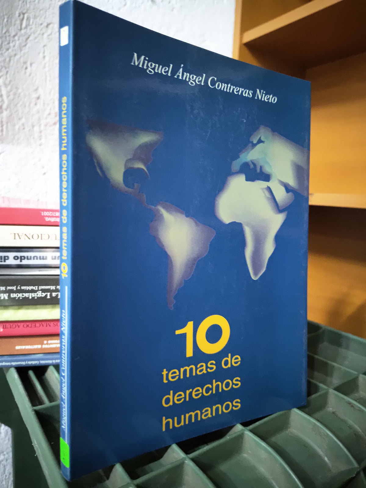 10 TEMAS DE DERECHOS HUMANOS POR MIGUEL ANGEL CONTRERAS NIETO USADO DERECHO JUAREZ 515