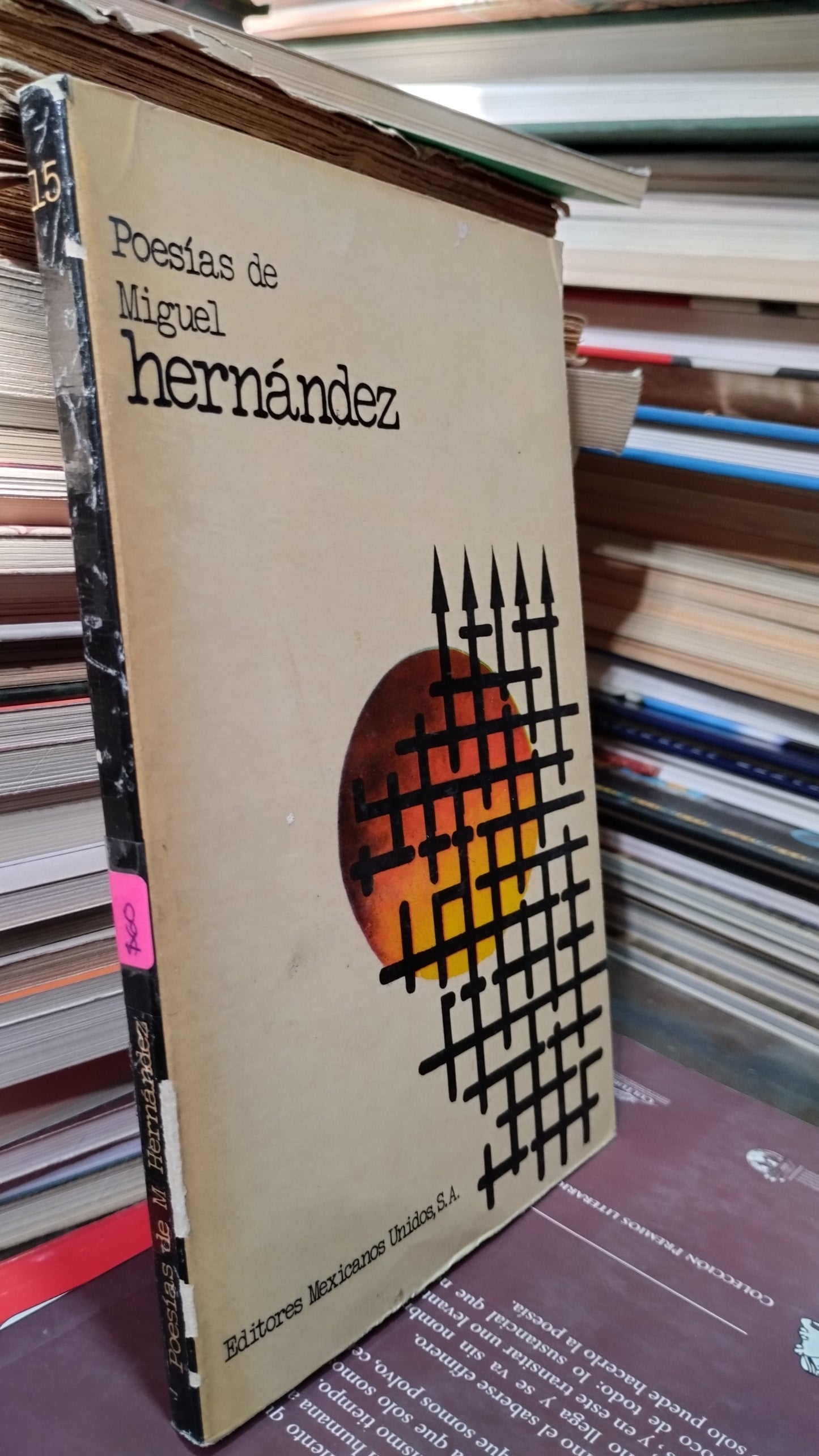 POESIAS DE MIGUEL HERNANDEZ LIBRO USADO POESIA ALDAMA