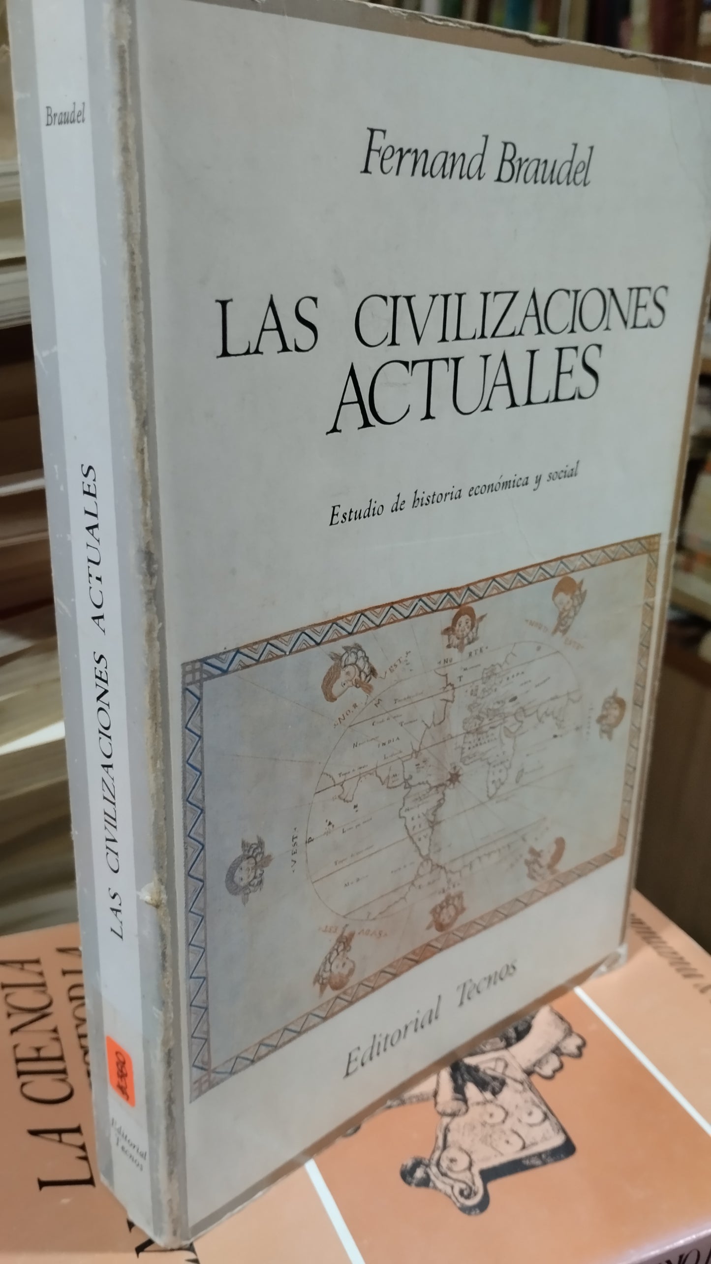 LAS CIVILIZACIONES ACTUALES POR FERNAND BRAUDEL LIBRO USADO ANTIGUO ALDAMA