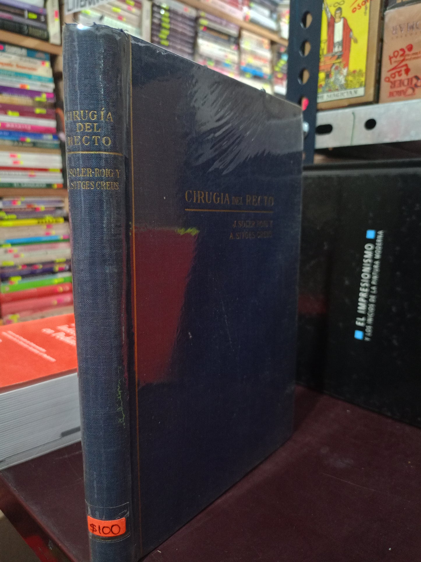 CIRUGIA DEL RECTO POR J SOLER ROIG USADO SALUD LITERARIO 305